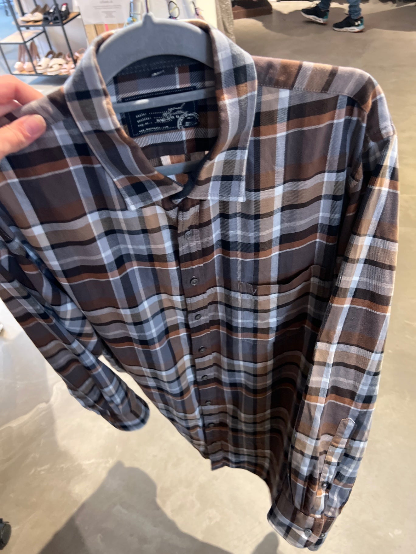 Marvelis Hemd Braun Gr.: XXL