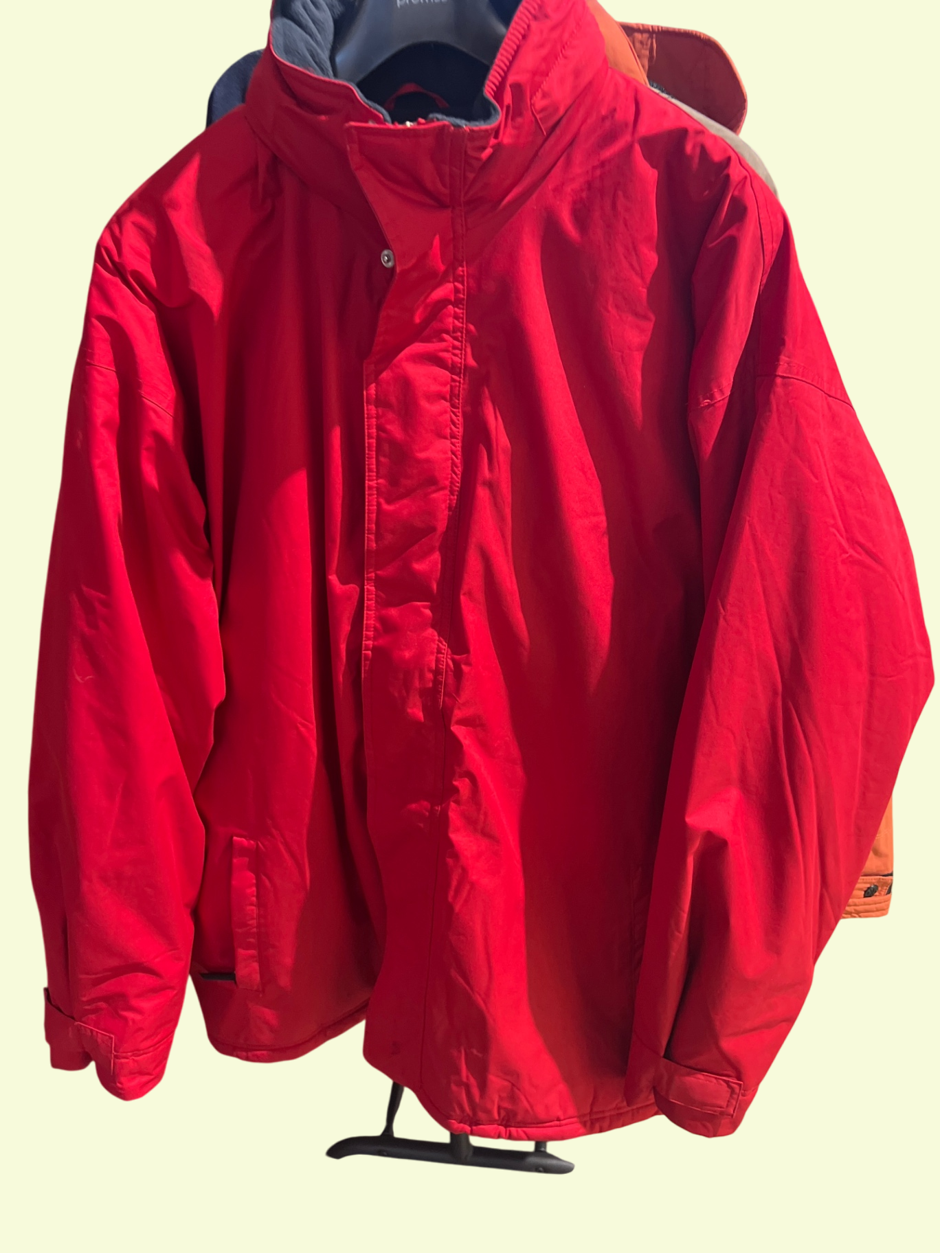 Action Jacke Rot Gr.: 3XL