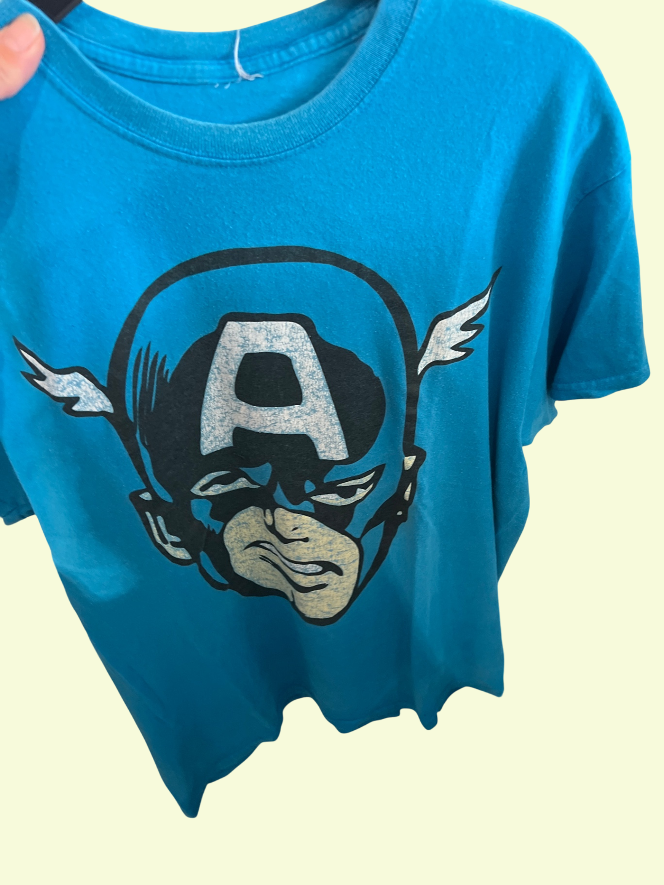 T-Shirt Blau Gr.: M