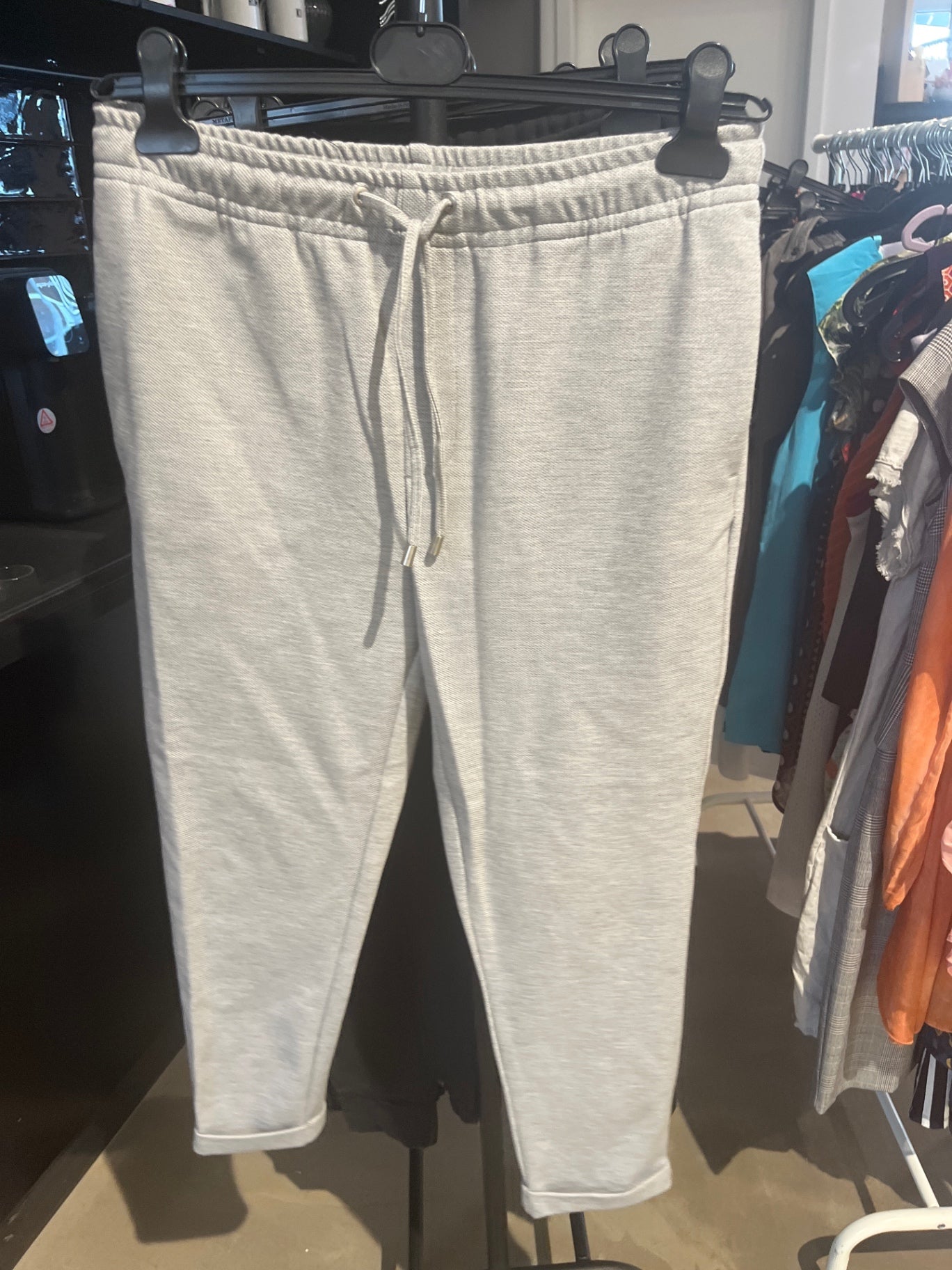 Stoffhose Grau Gr.: 28
