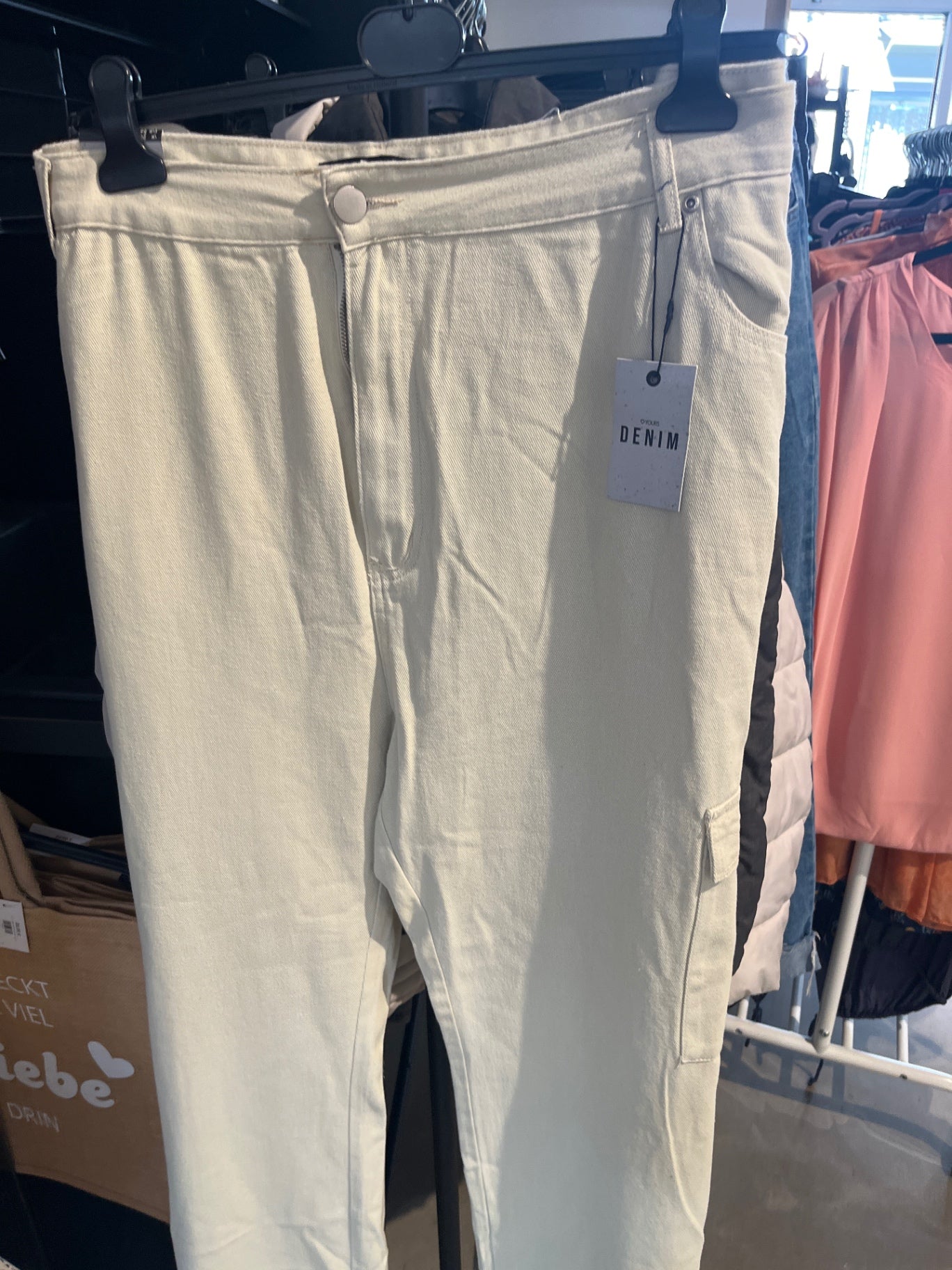 Denim Jeans Beige Gr.: 56