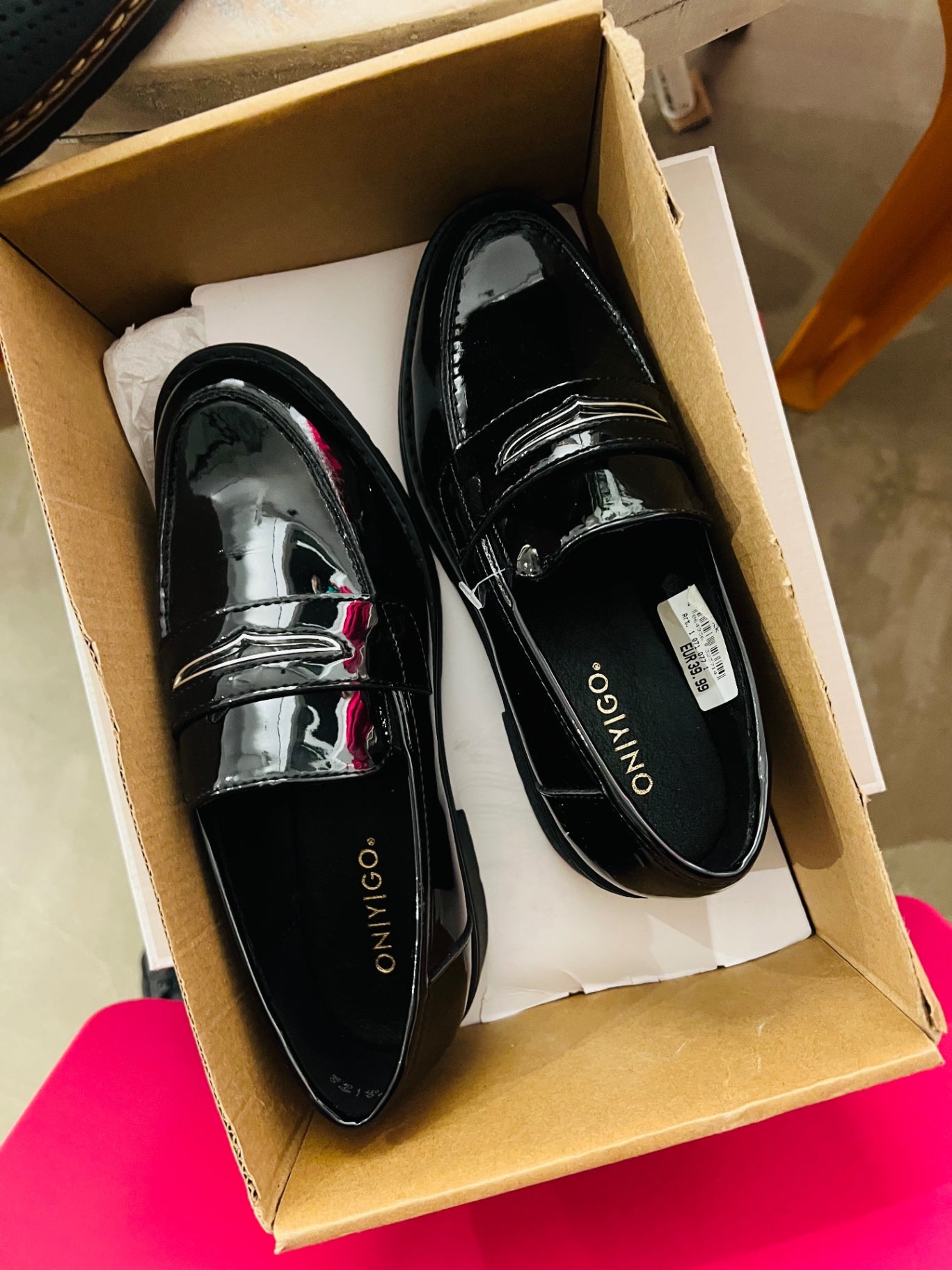 NEU ONIYGIO Schuhe Schwarz Gr.: 36