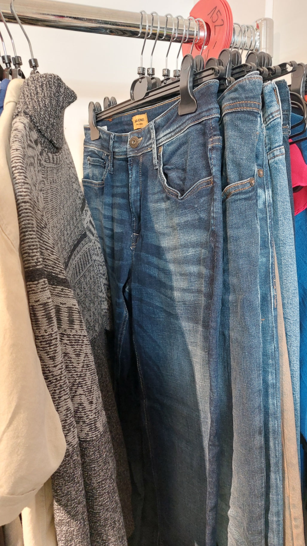 JACK & JONES Jeans Blau Gr.: 33/32