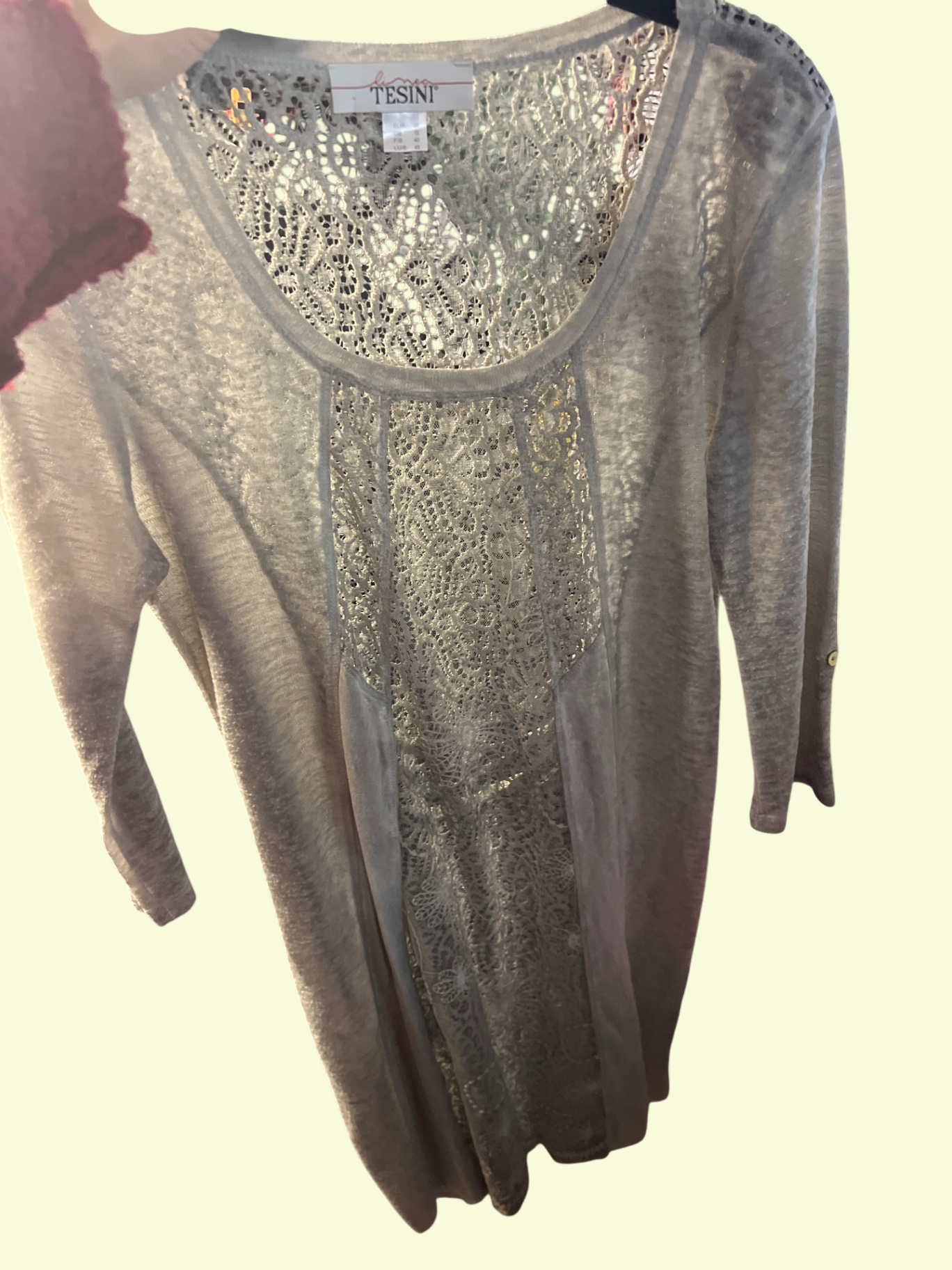 TESINI Kleid Beige Gr.: M