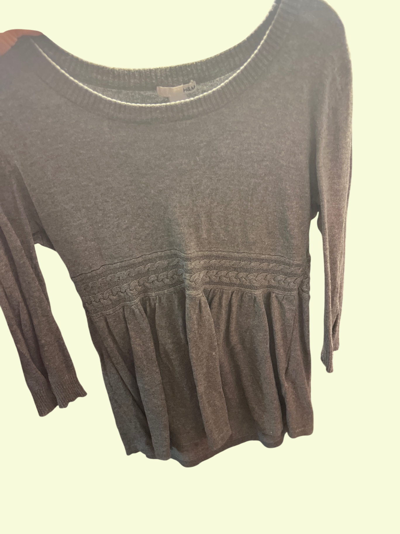 H&M Pullover Grau Gr.: M