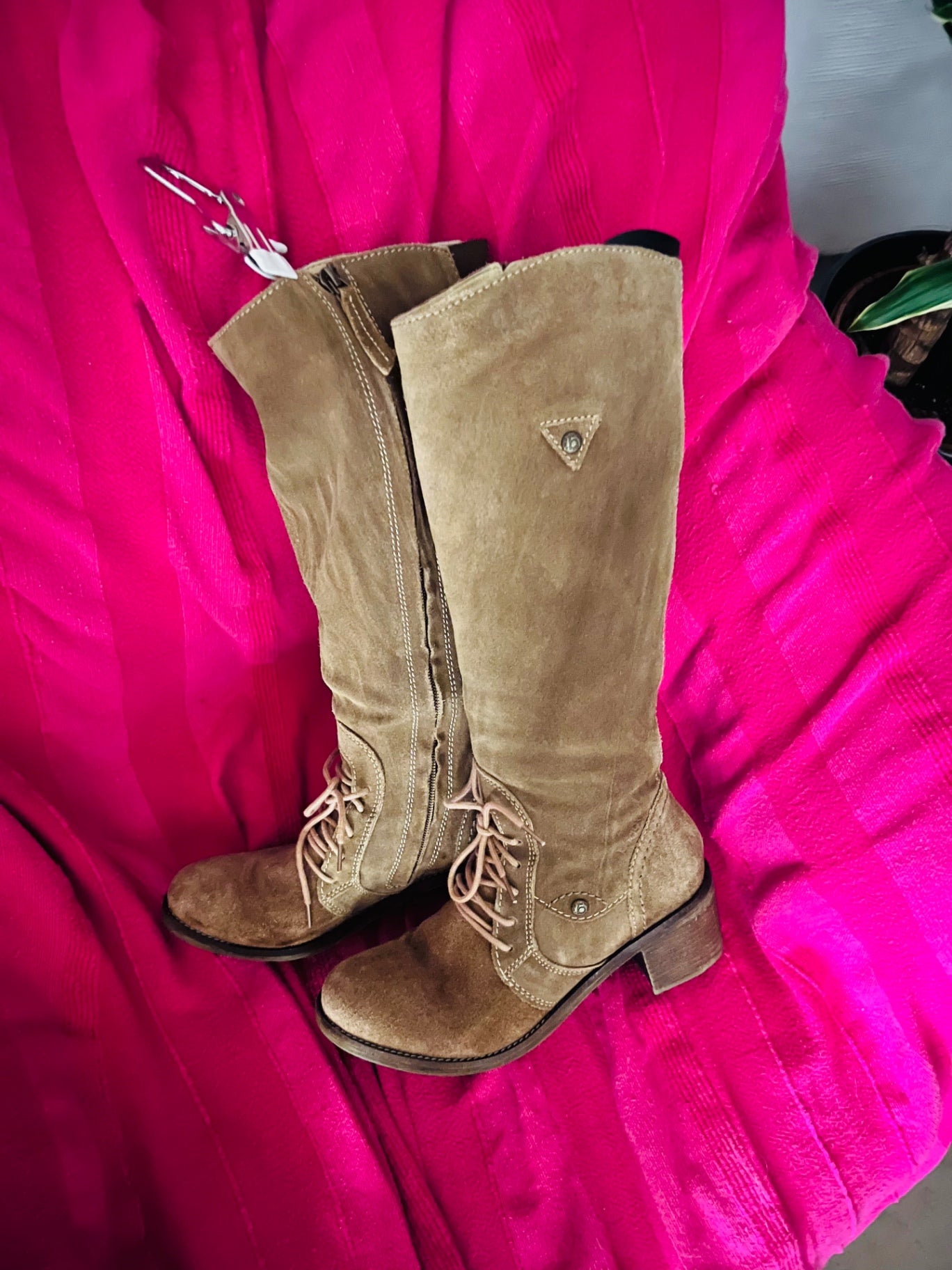 Bugatti Stiefel Beige Gr.: 38