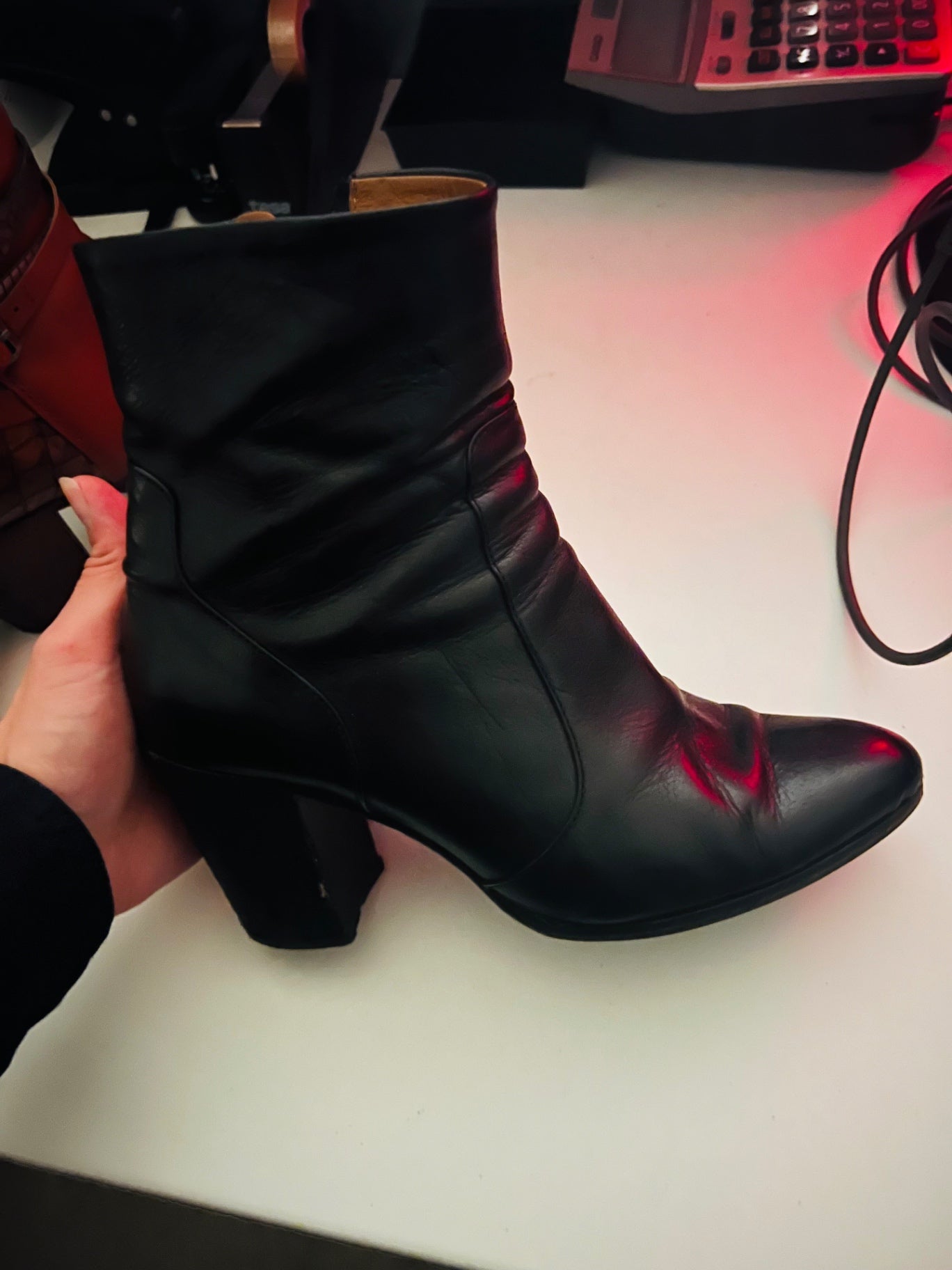 Vero cuoio Stiefeletten Schwarz Gr.: 38