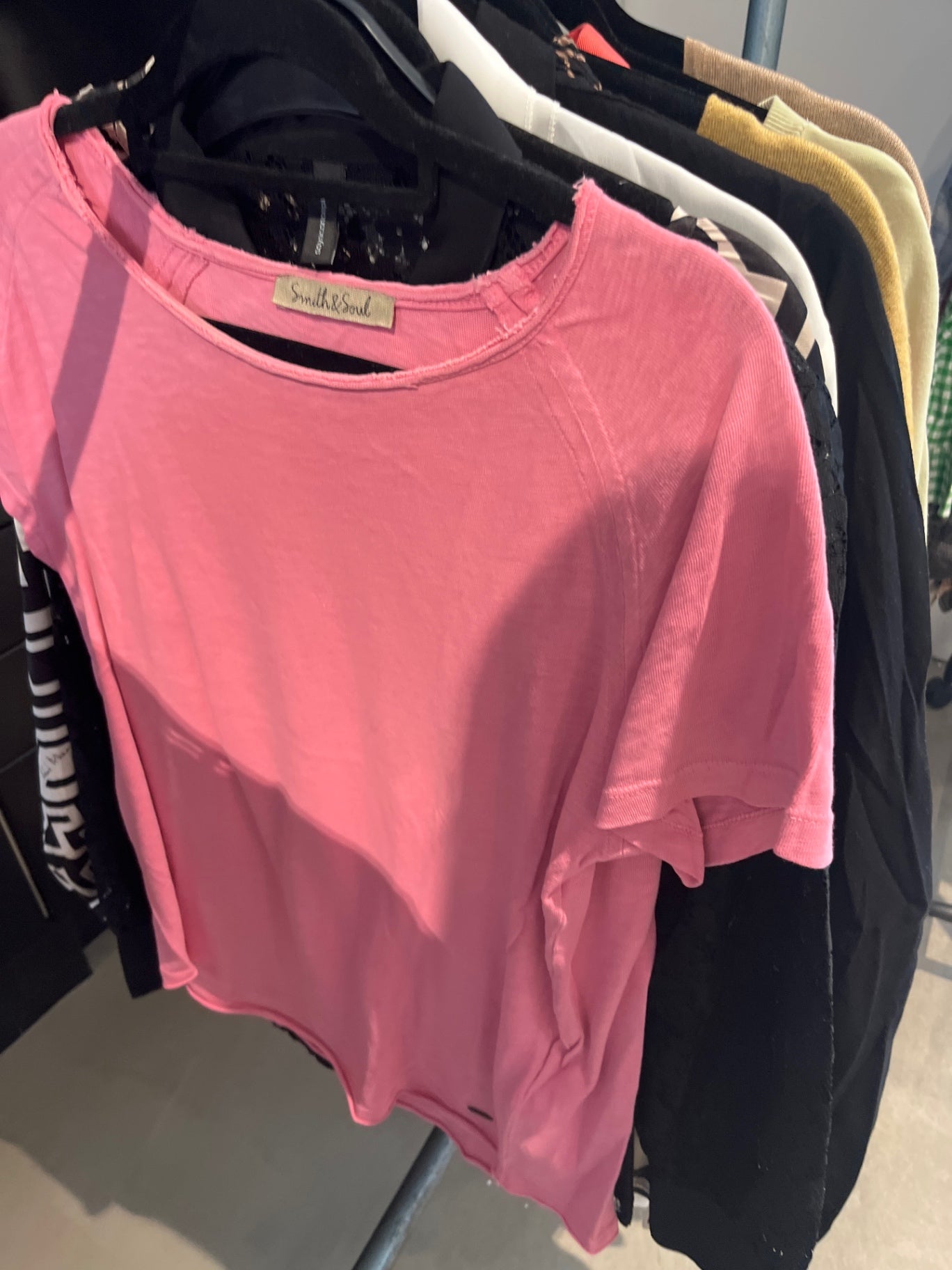 Smith & Soul T-Shirt Rosa Gr.: L