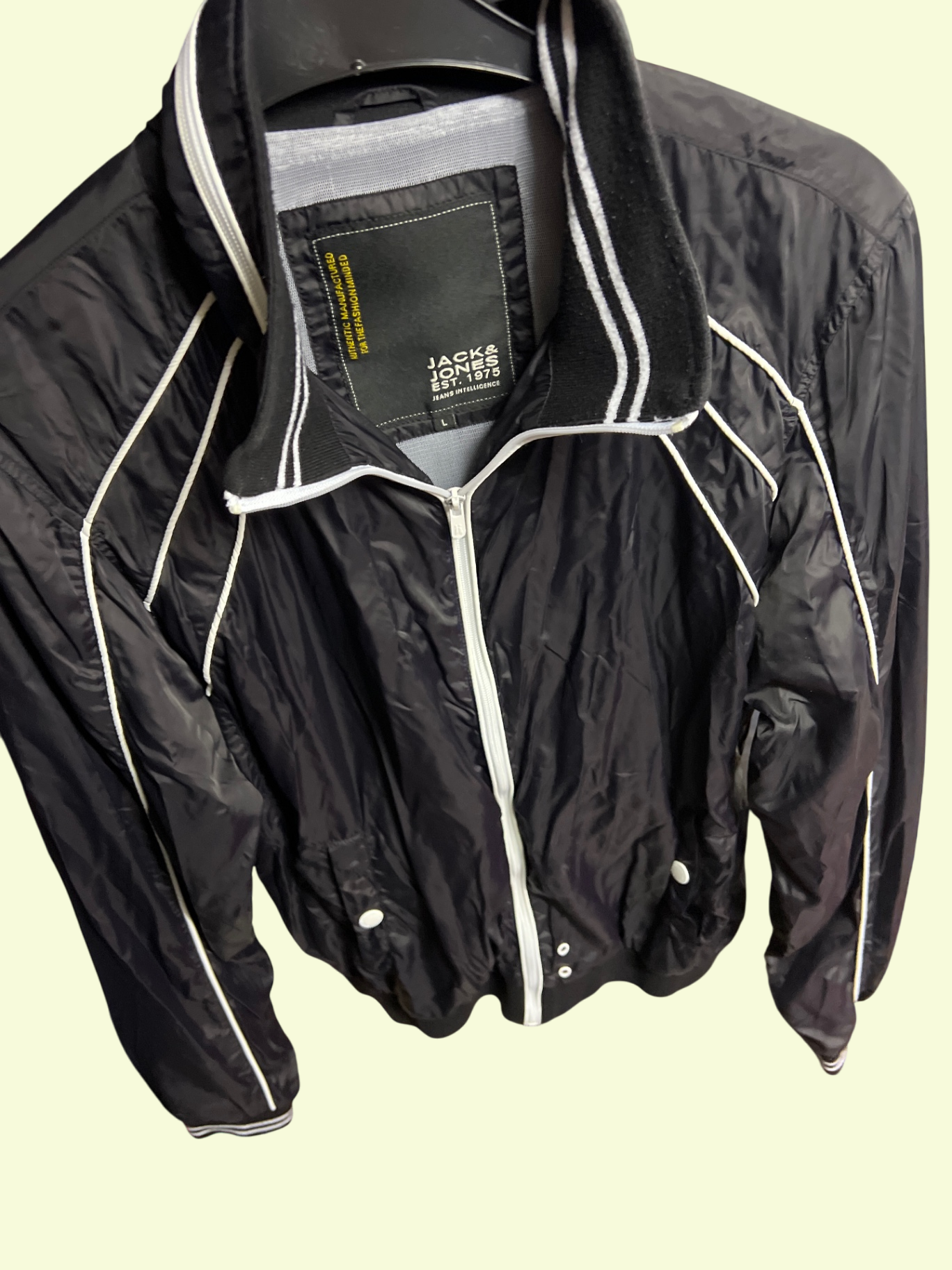 JACK & JONES Jacke Schwarz Gr.: L