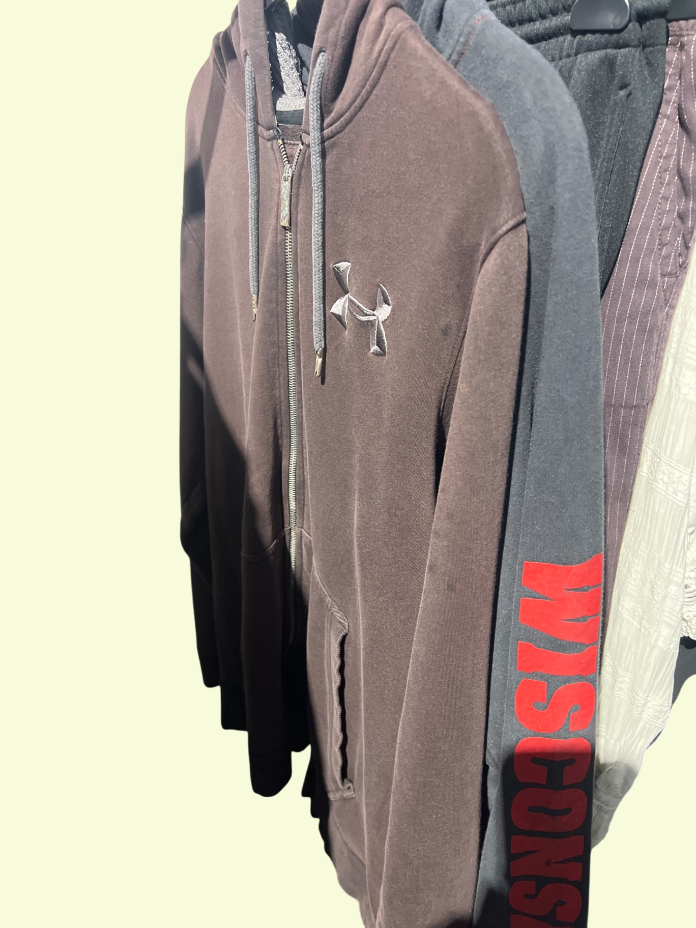 Under Armour Jacke Grau Gr.: XL