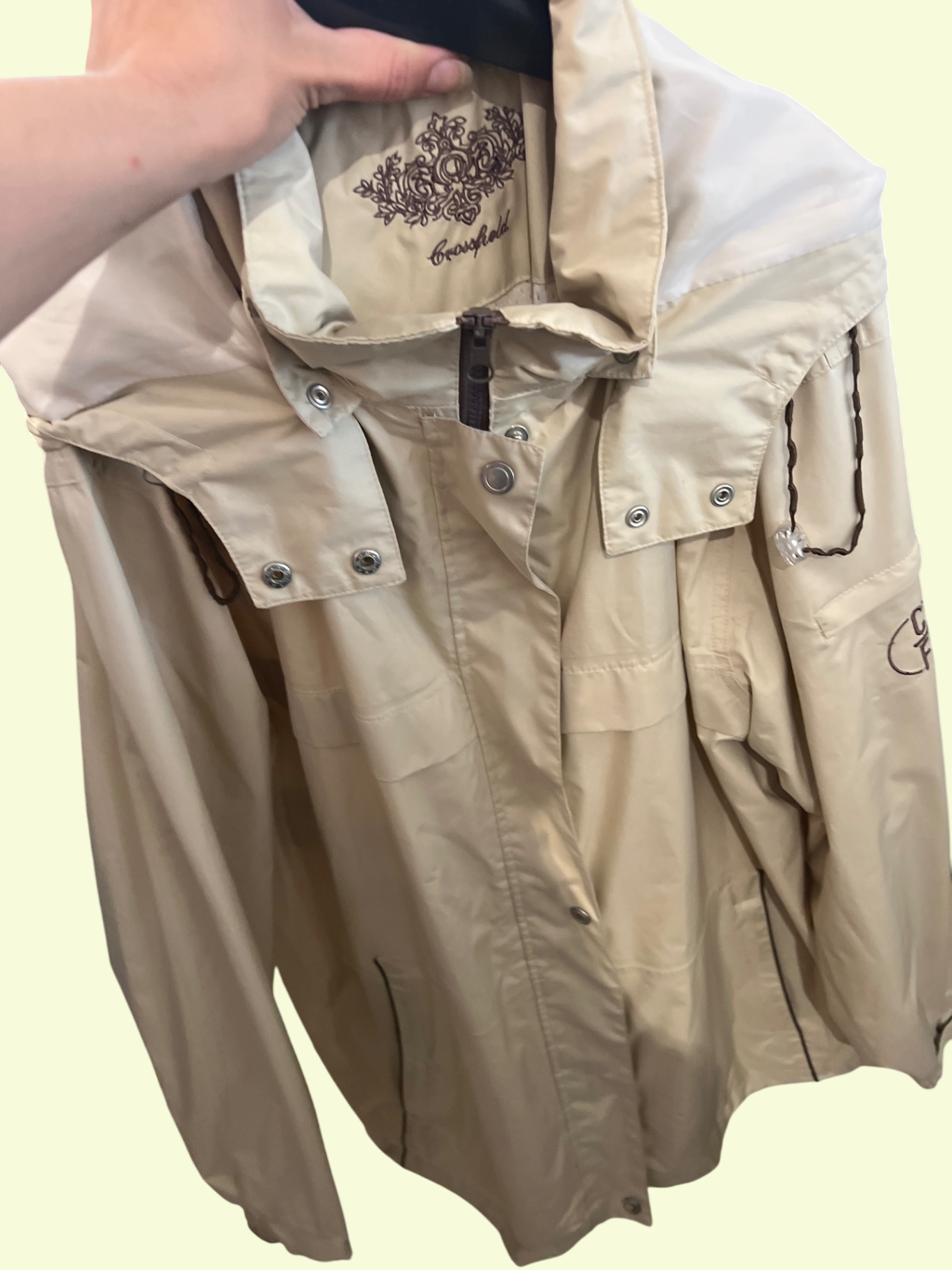 Crossfield Jacke Beige Gr.: L