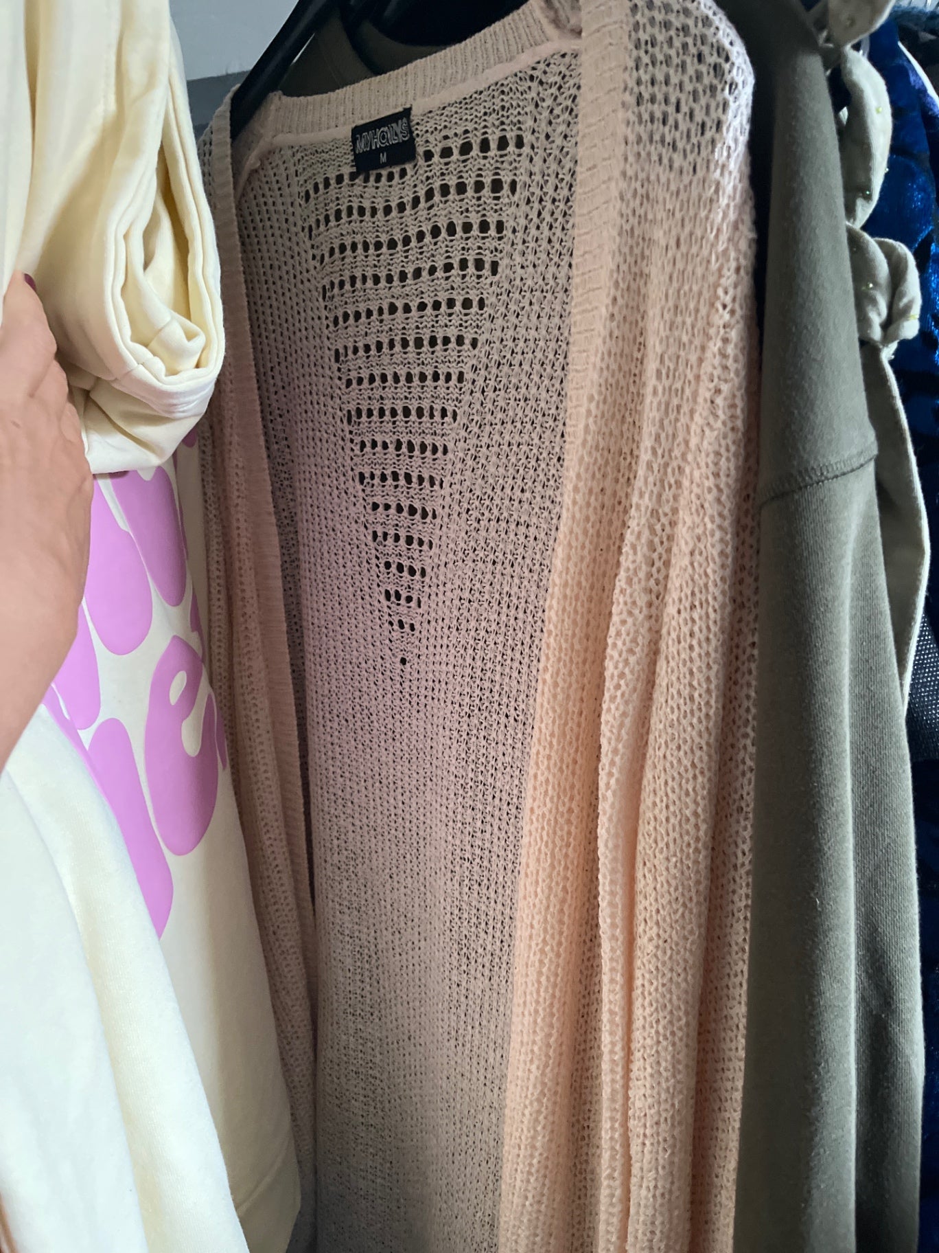 Hailys Cardigan Apricot Gr.: M