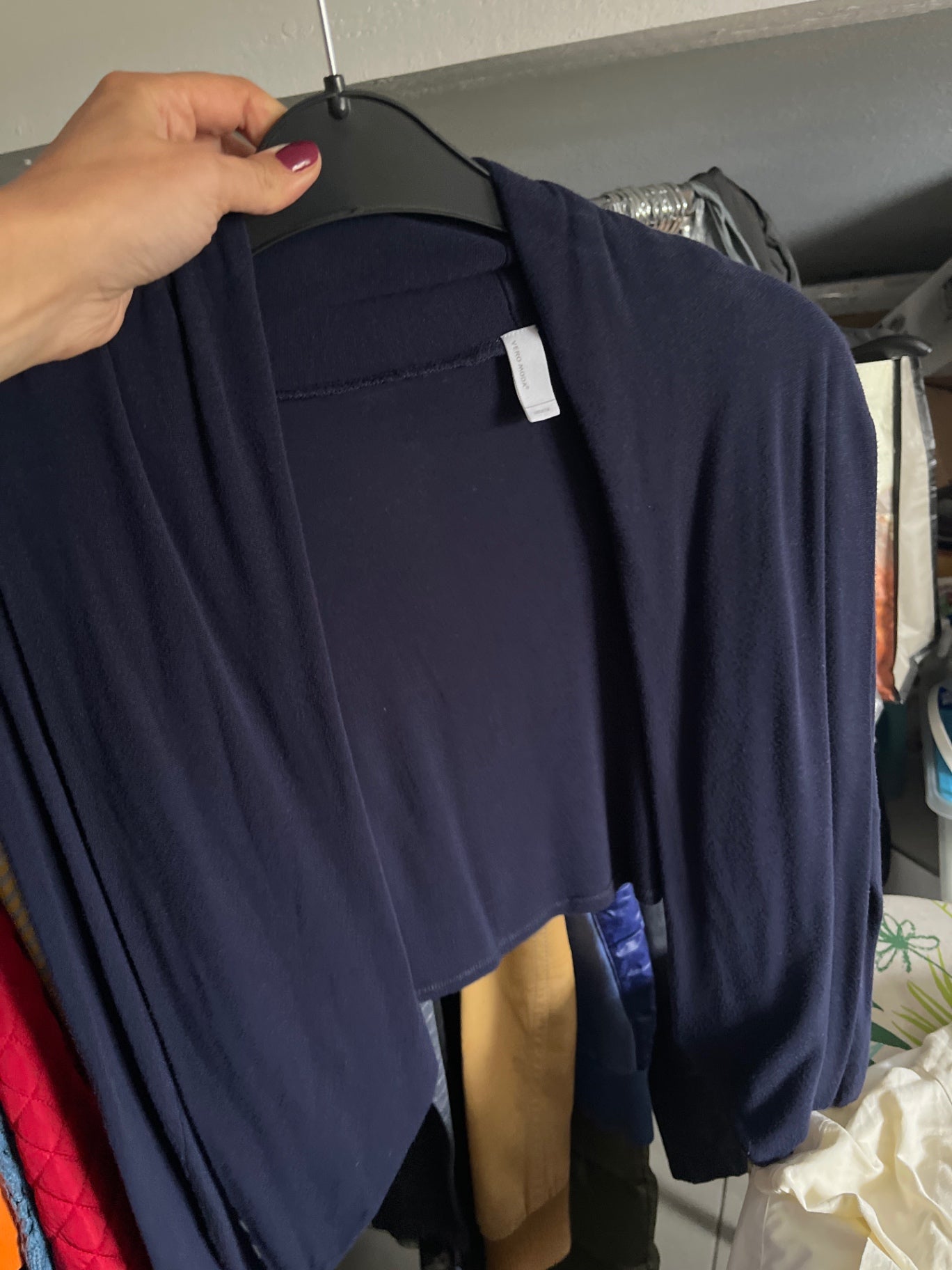 VERO MODA Cardigan Dunkelblau Gr.: M