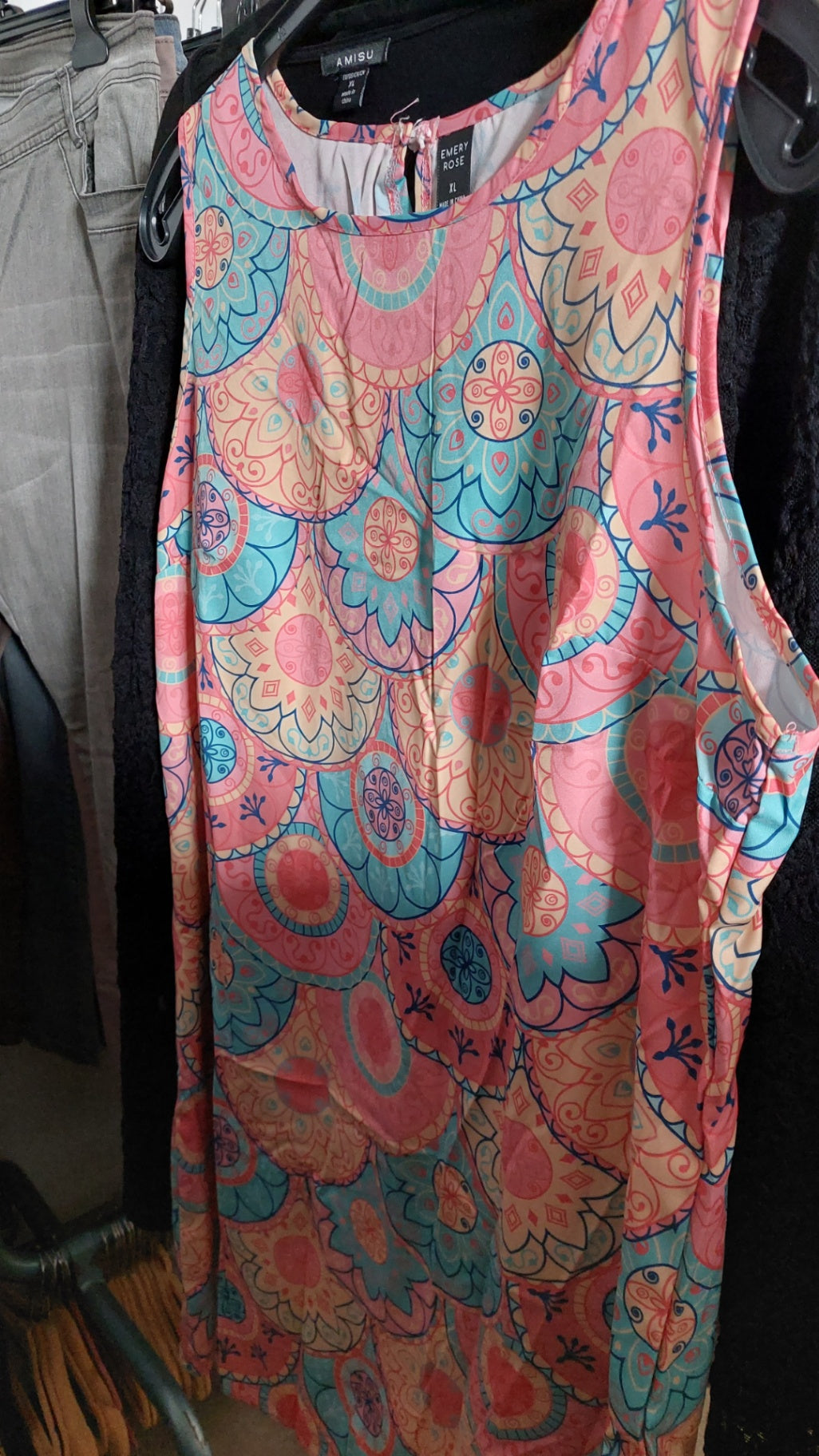 Emery Rose Kleid Bunt Gr.: XL