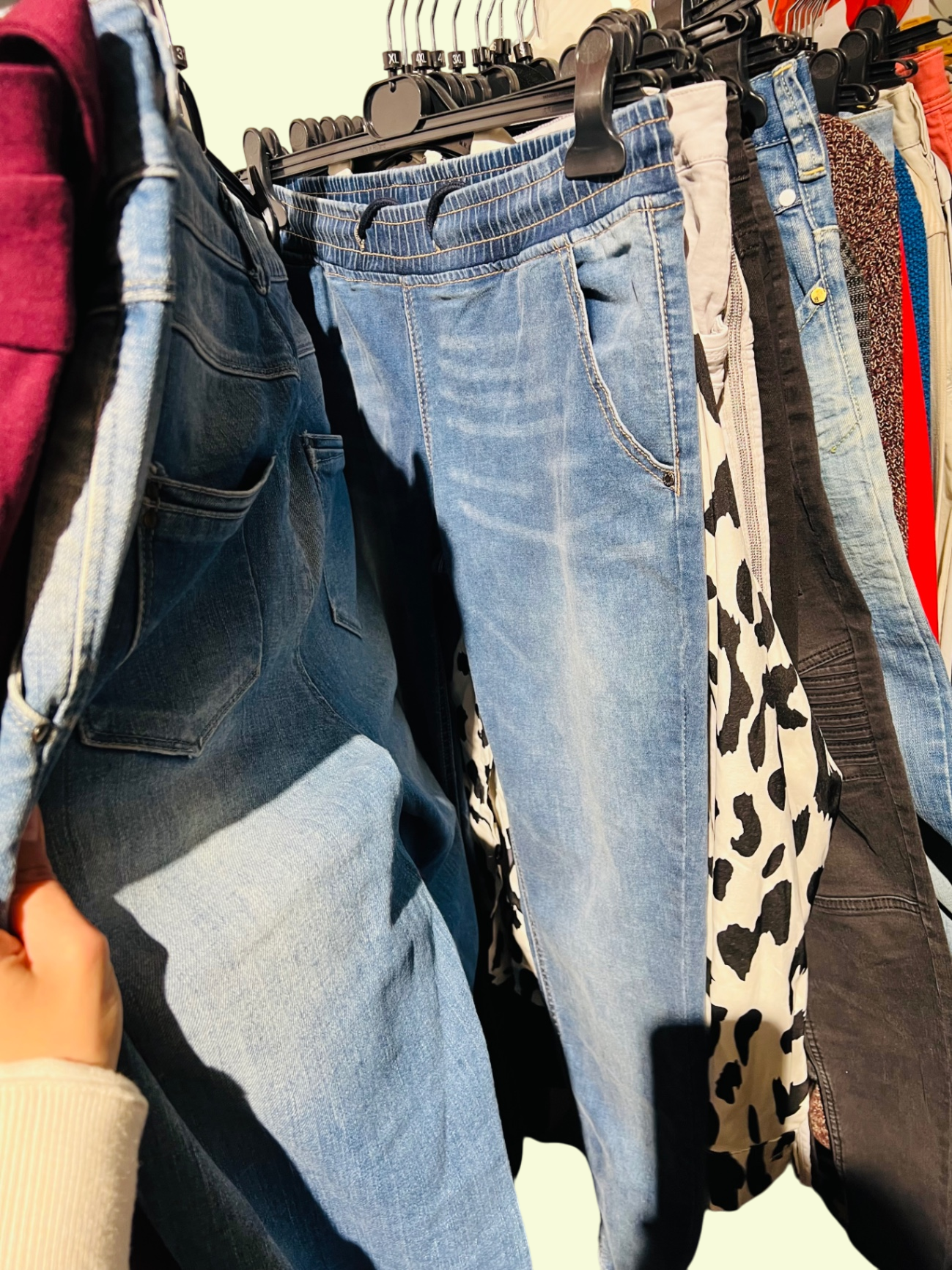 Jeans Blau Gr.: XL