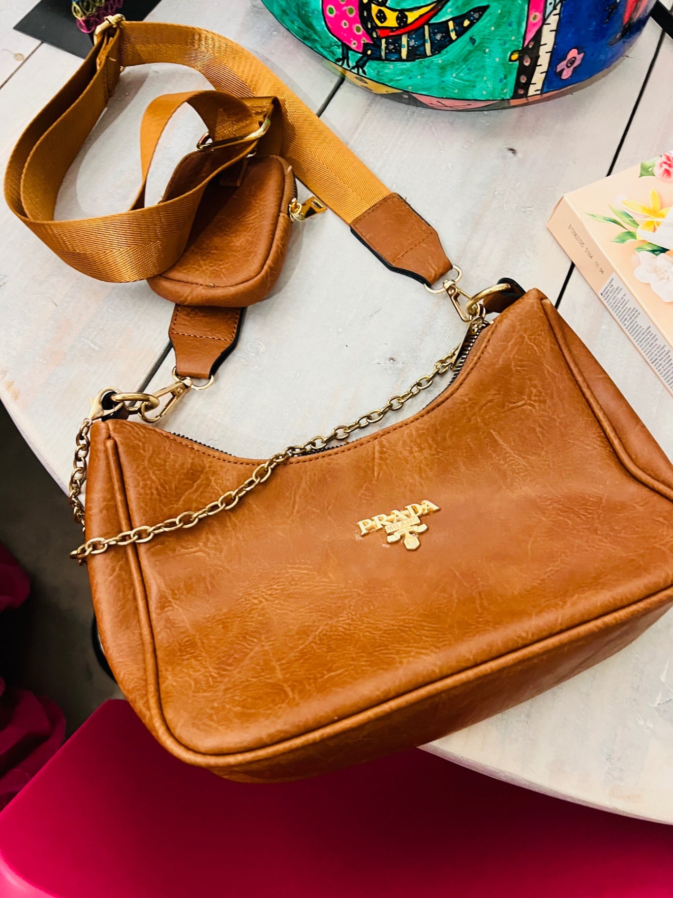 Handtasche Braun