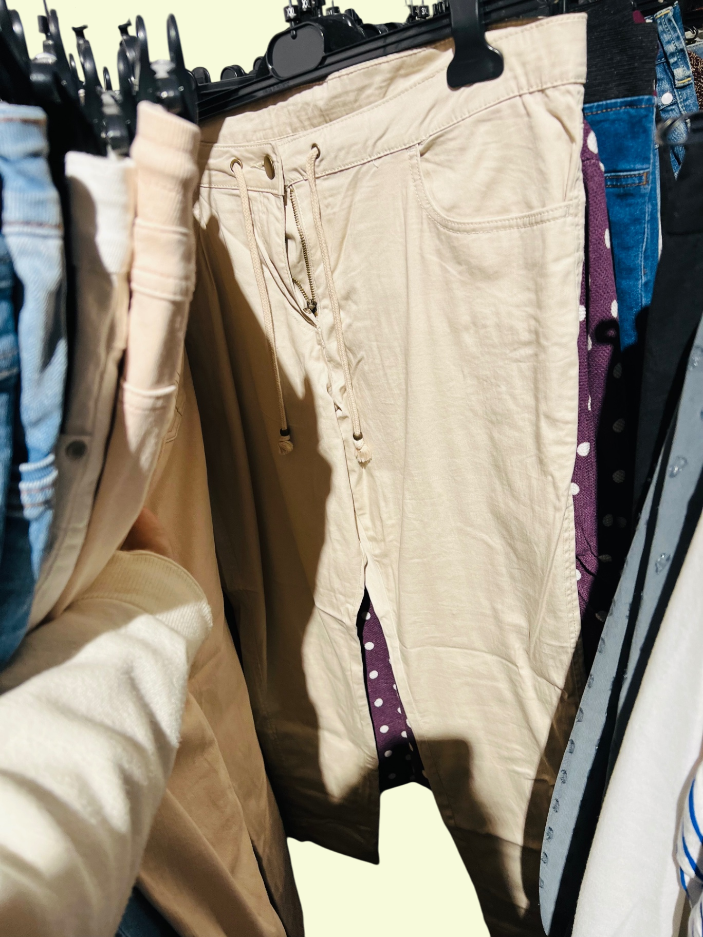Janina Hose Beige Gr.: 46