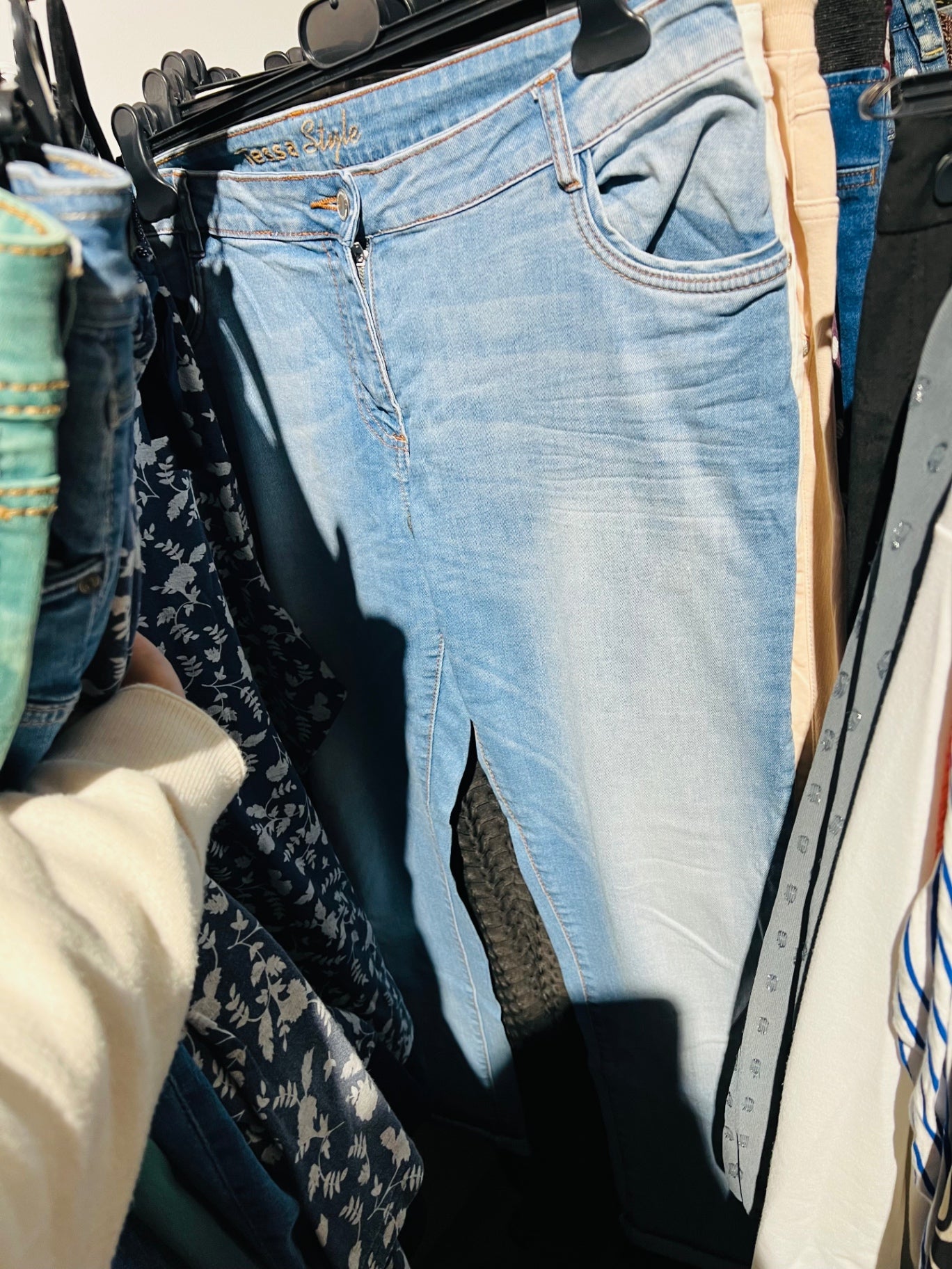 Gina Benotti Jeans Hellblau Gr.: 46