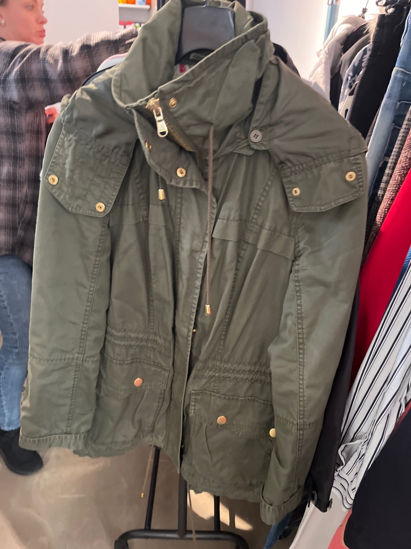 Mangoon Parka Grün Gr.: 40