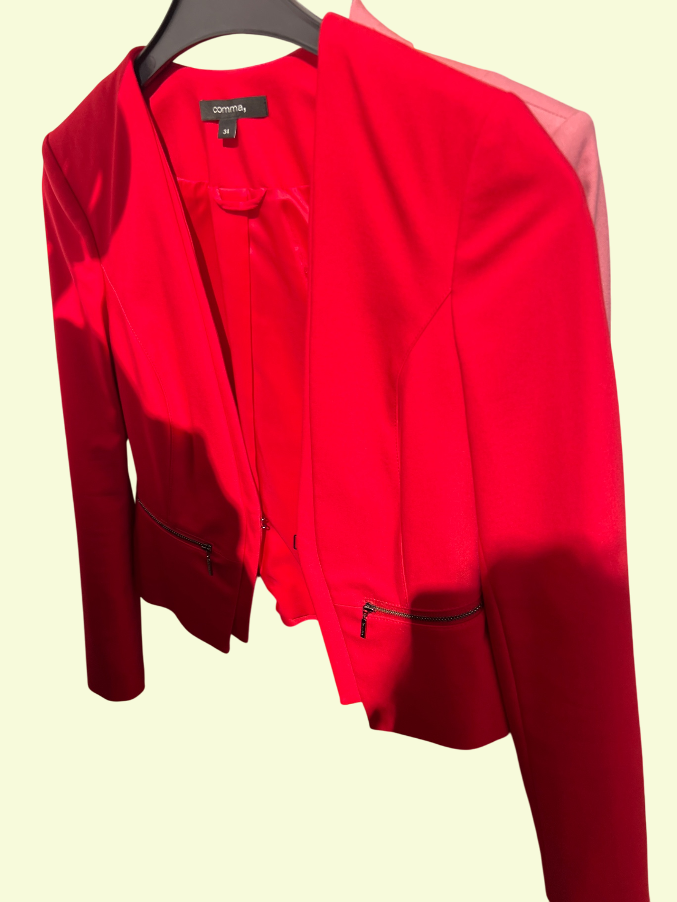 comma, Blazer Rot Gr.: XS