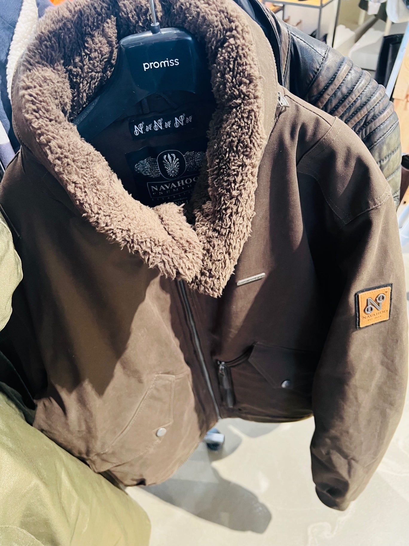 Navahoo Jacke Braun Gr.: XXL