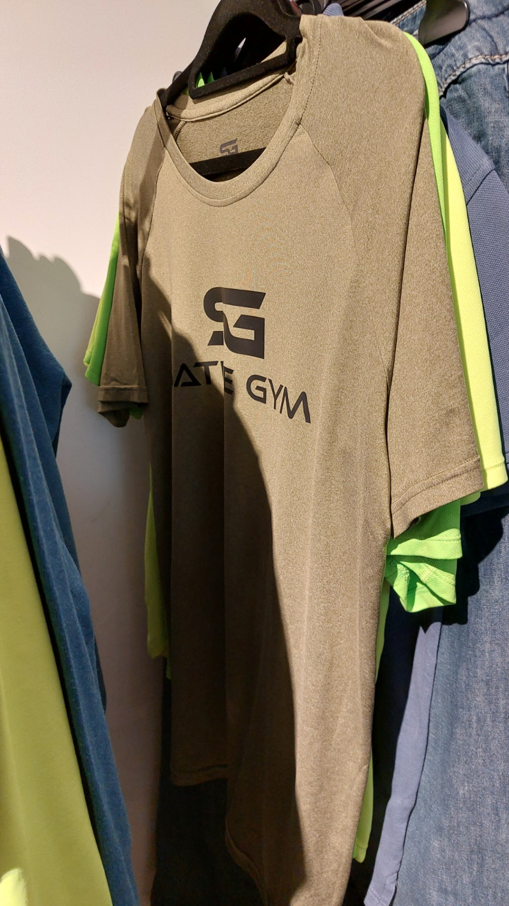 Satire Gym T-Shirt Grün Gr.: L