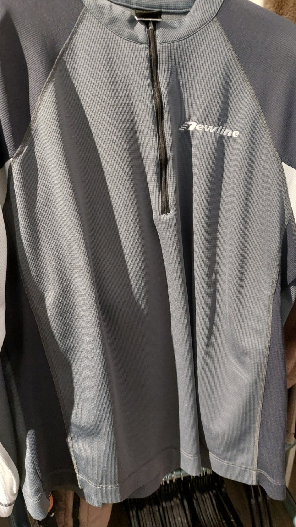 Newline Langarmshirt Blau/Weiß B-Ware Gr.: XL