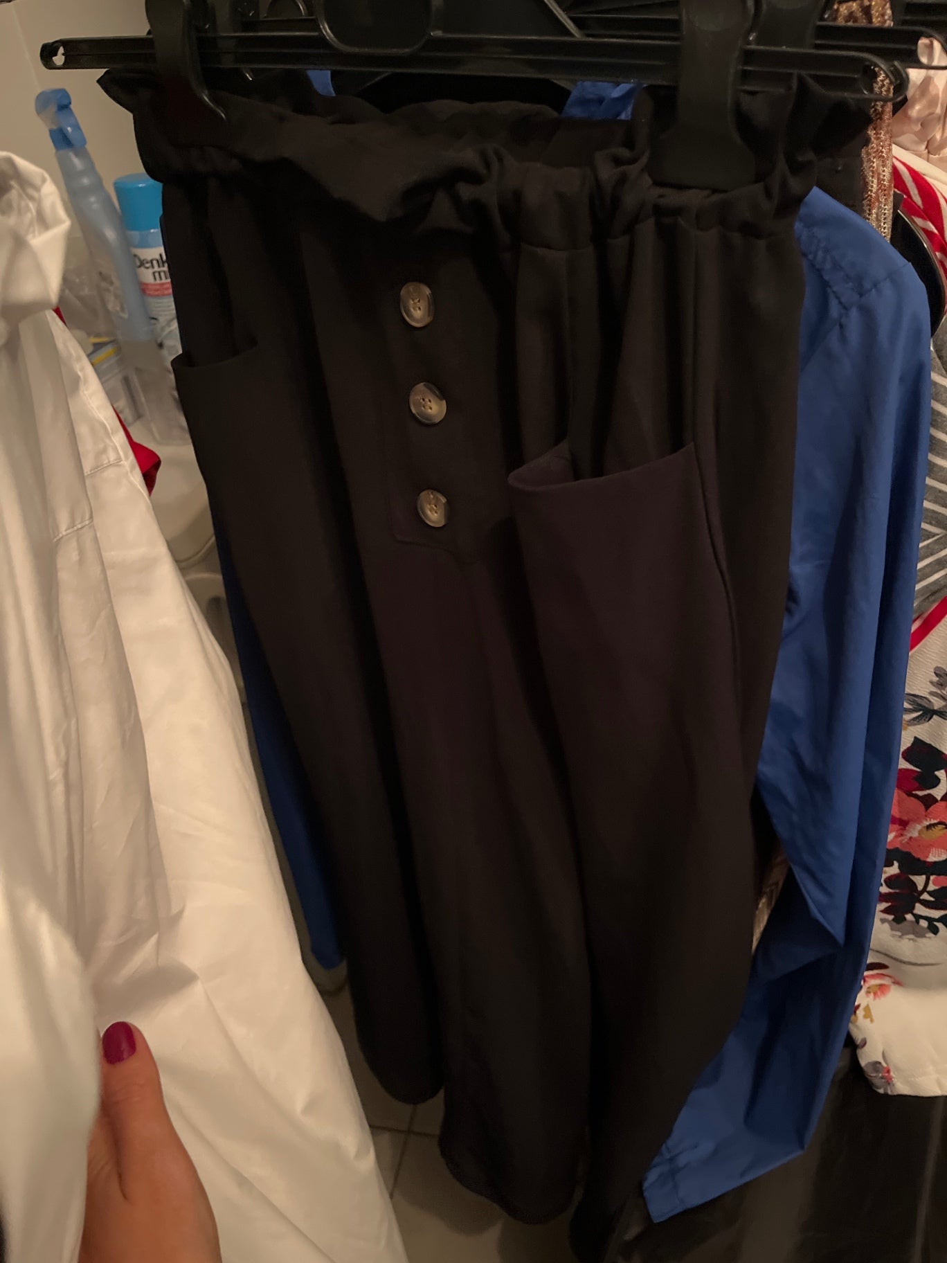 Shein Rock Schwarz Gr.: S