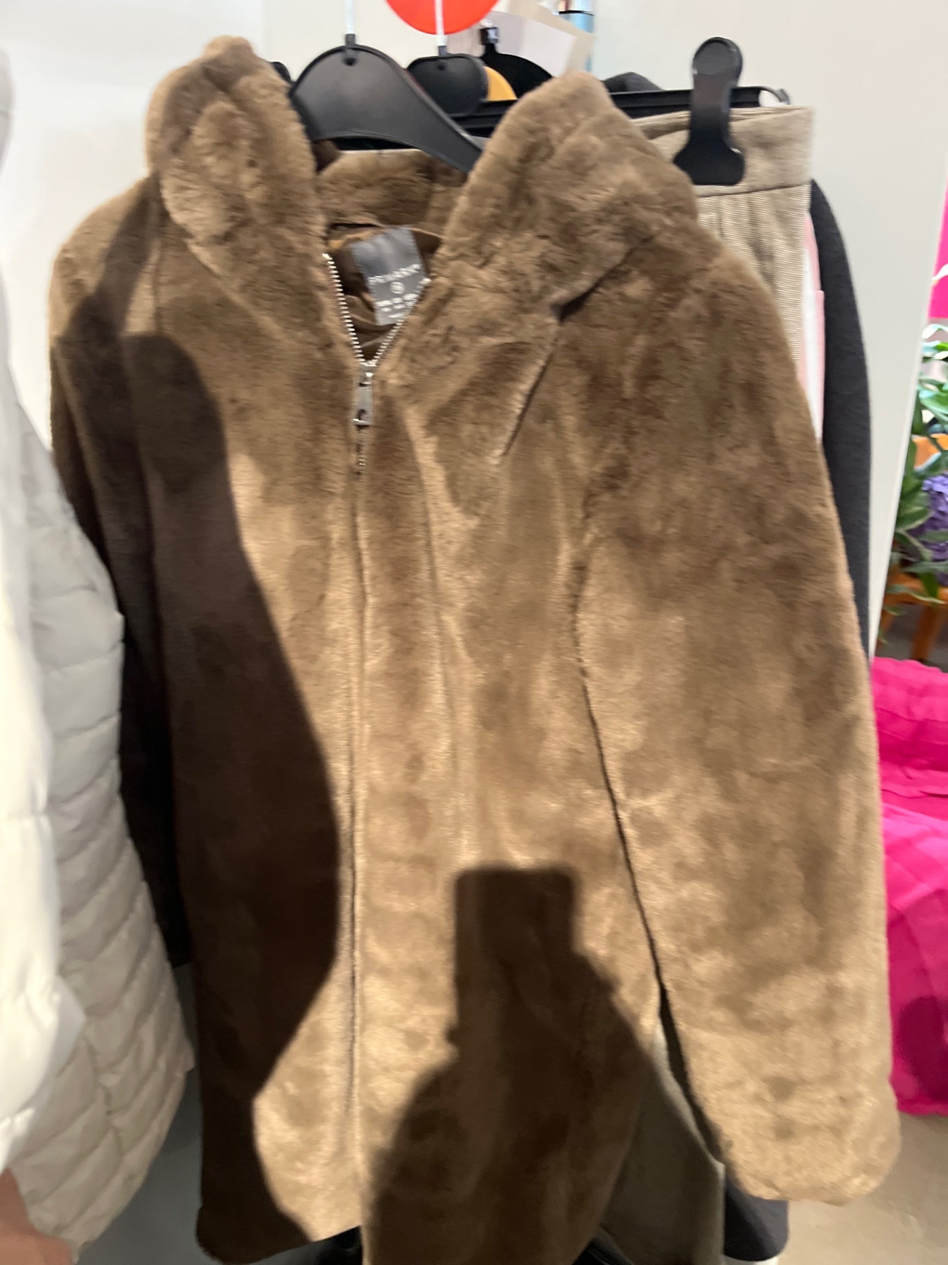 Primark Felljacke Braun Gr.: S