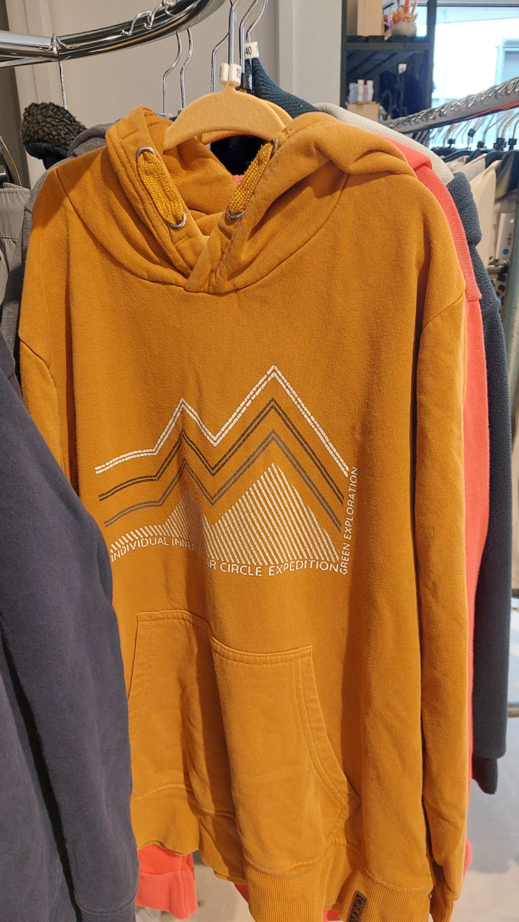 Yigga Hoodie Ocker Gr.: 152