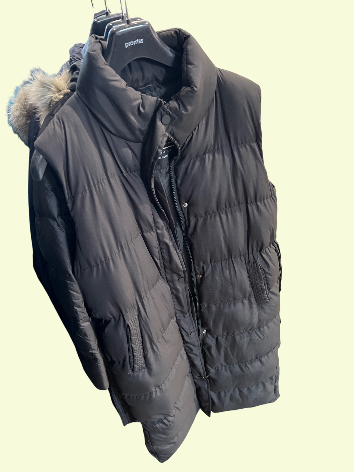 Threadbare Weste Schwarz Gr.: M