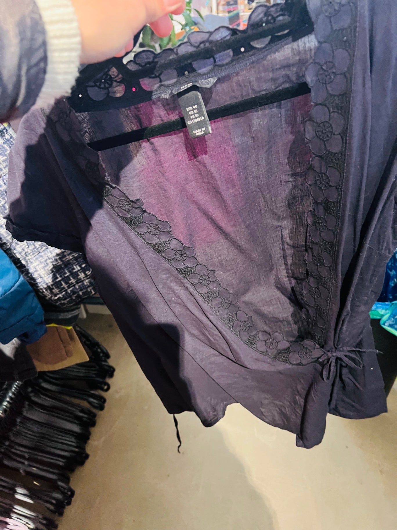 Bluse Schwarz