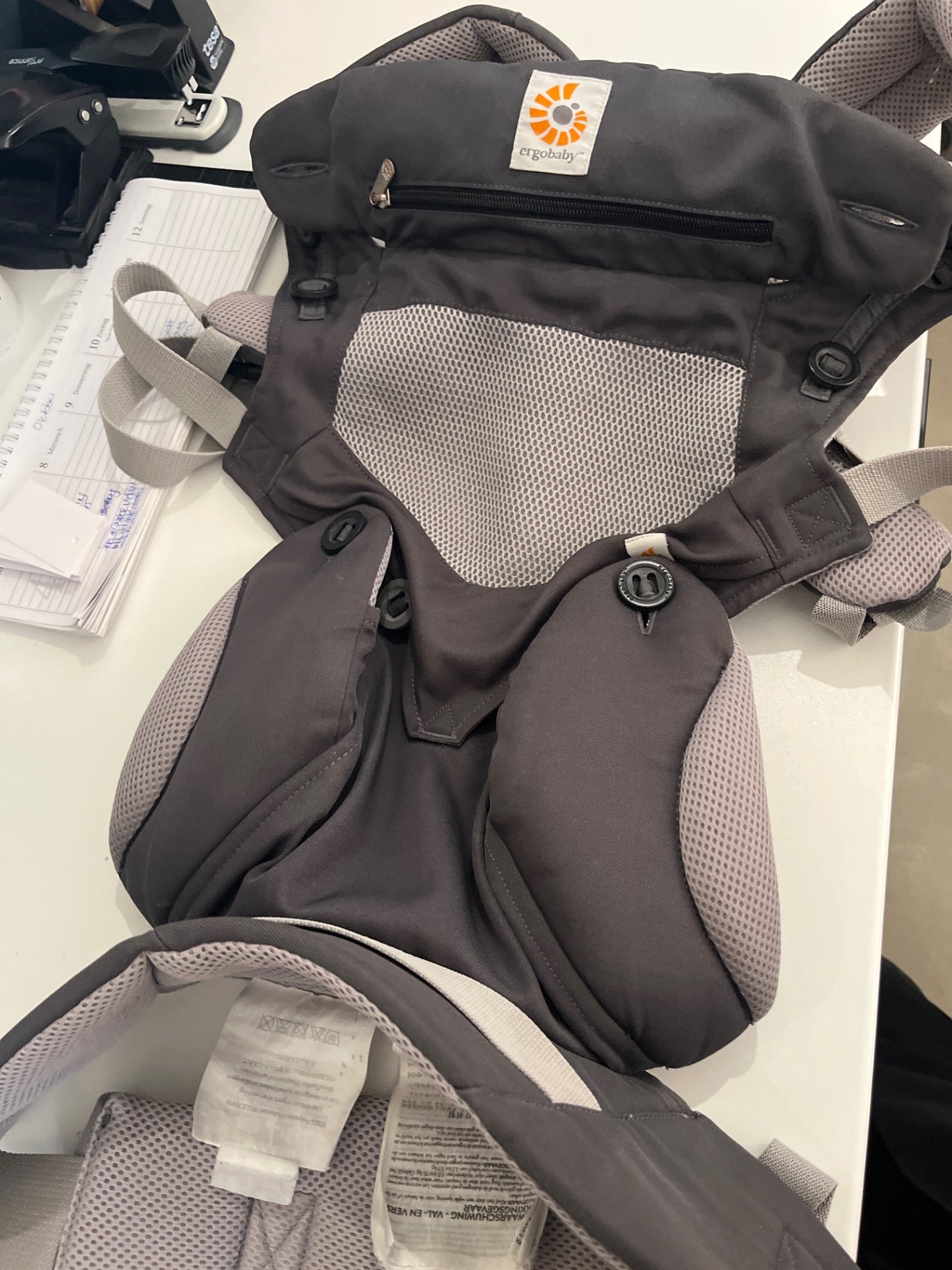 Ergobaby Babytrage+Newborn Einsatz