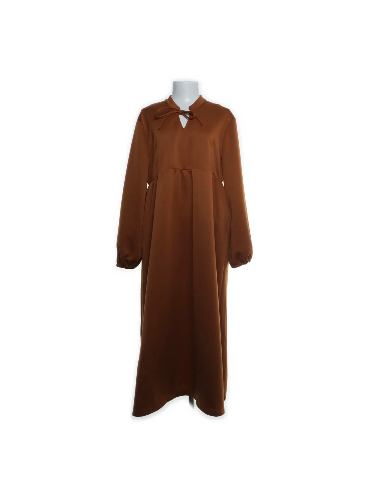 Kleid Braun Gr.: 2XL