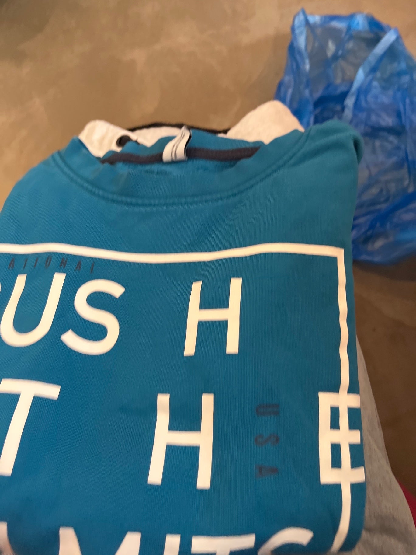 Yigga Sweatshirt Blau Gr.: 134