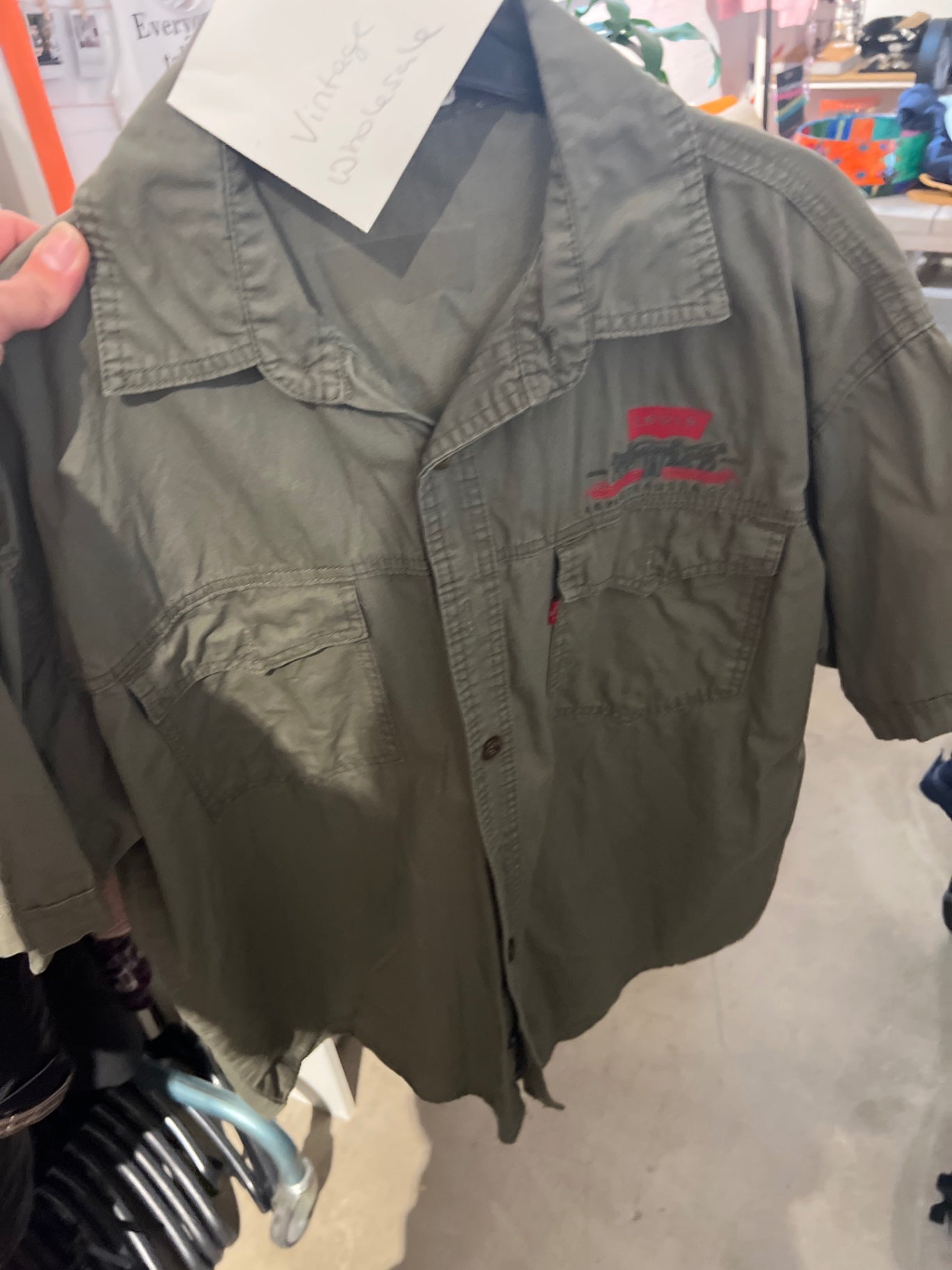 Levi's Hemd Olive Gr.: M