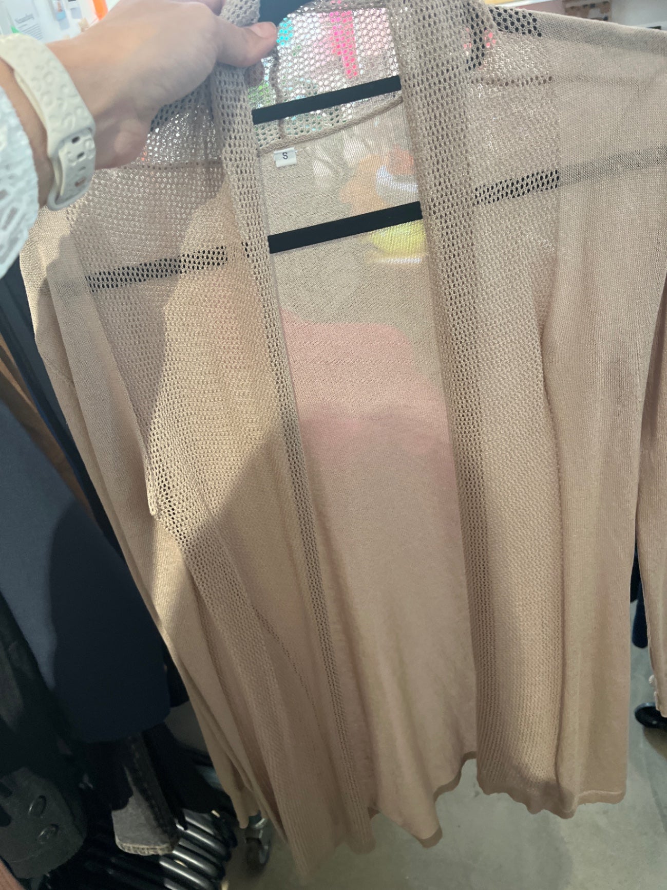 Cardigan Beige Gr.: S
