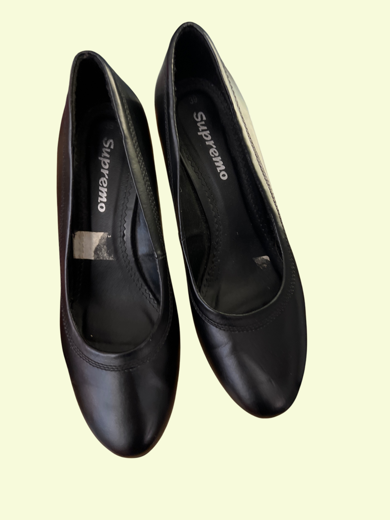 Supremo Pumps Schwarz Gr.: 39