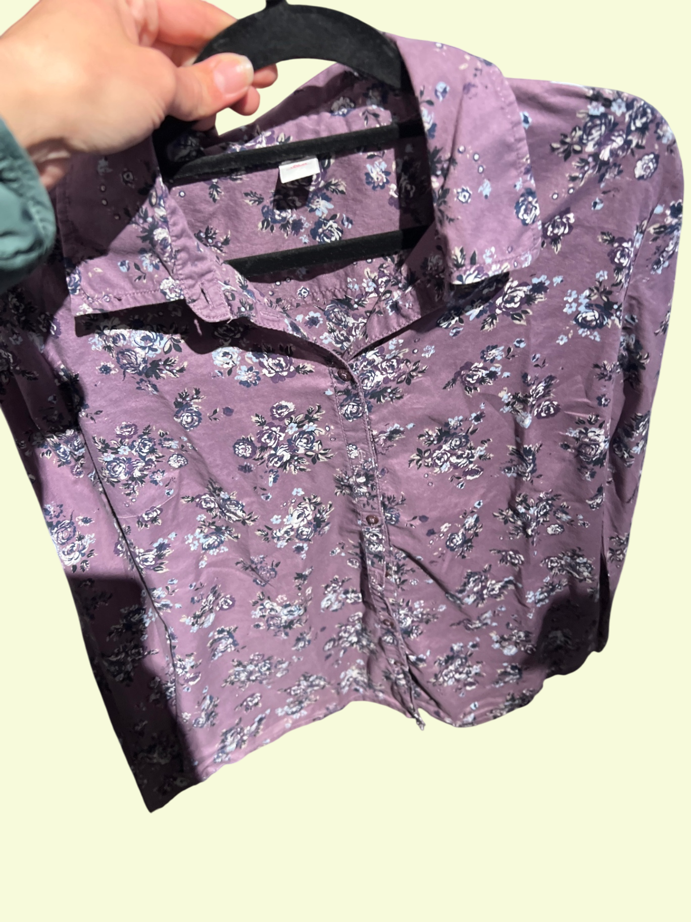 QS Bluse Lila Gr.: L