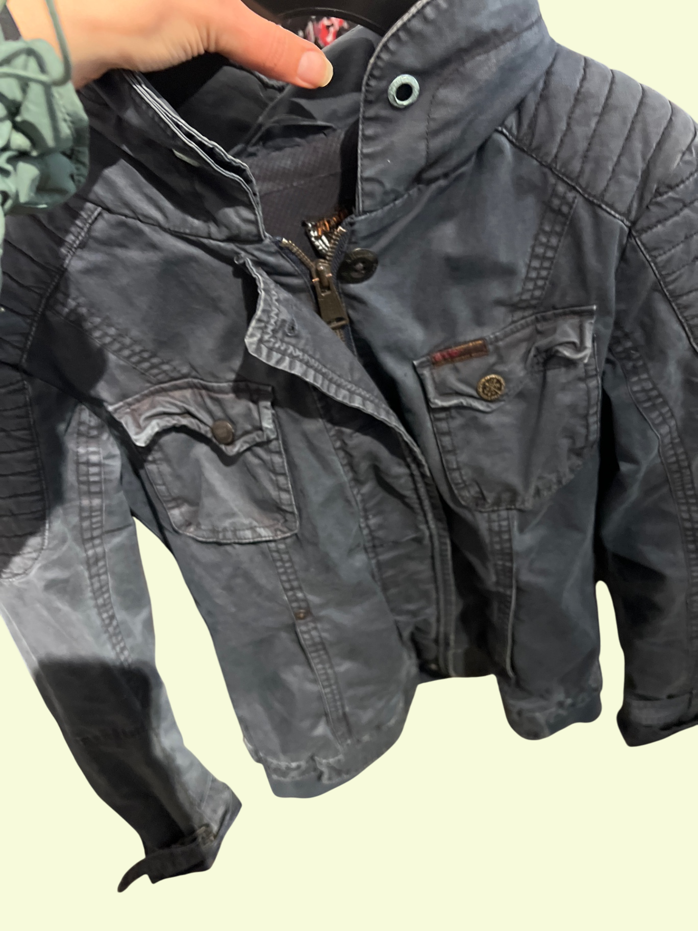 Khujo Jacke Blau Gr.: L