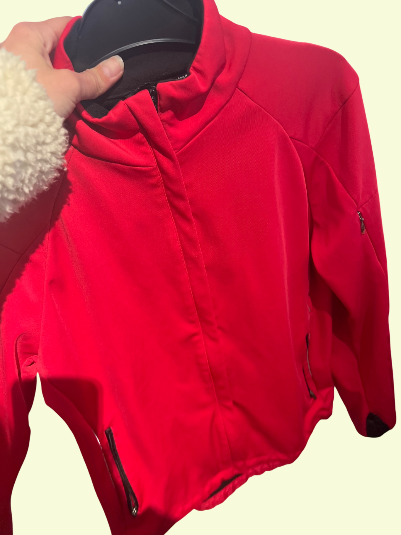 Crane Jacke Rot Gr.: M