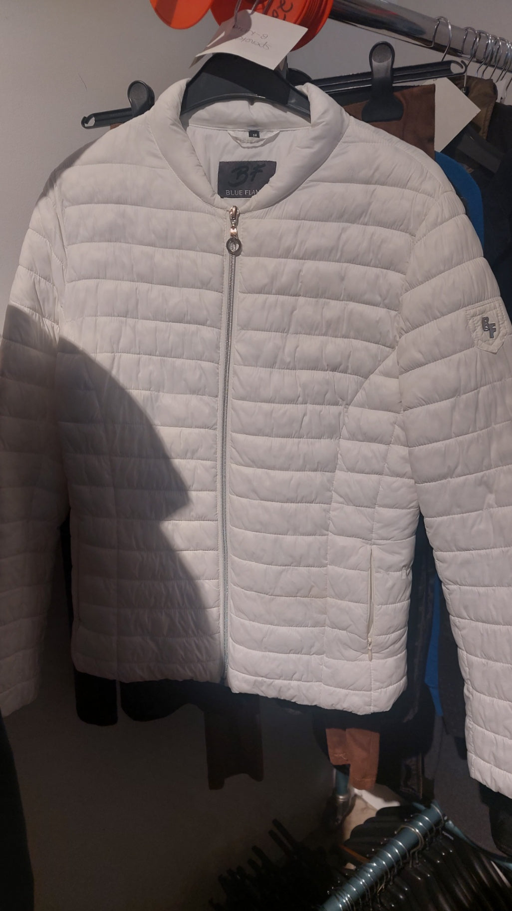 Blue Flame Jacke Weiß B-Ware Gr.: 38