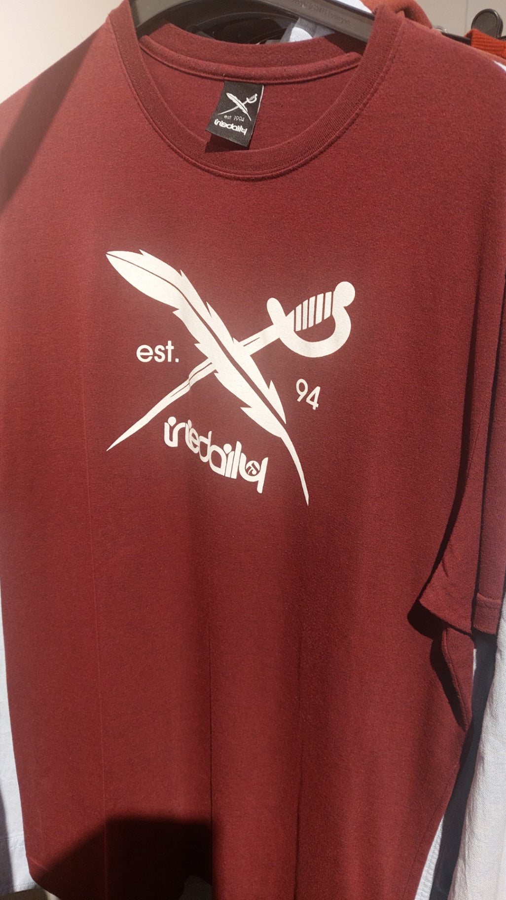 iriedaily T-Shirt Weinrot Gr.: XL