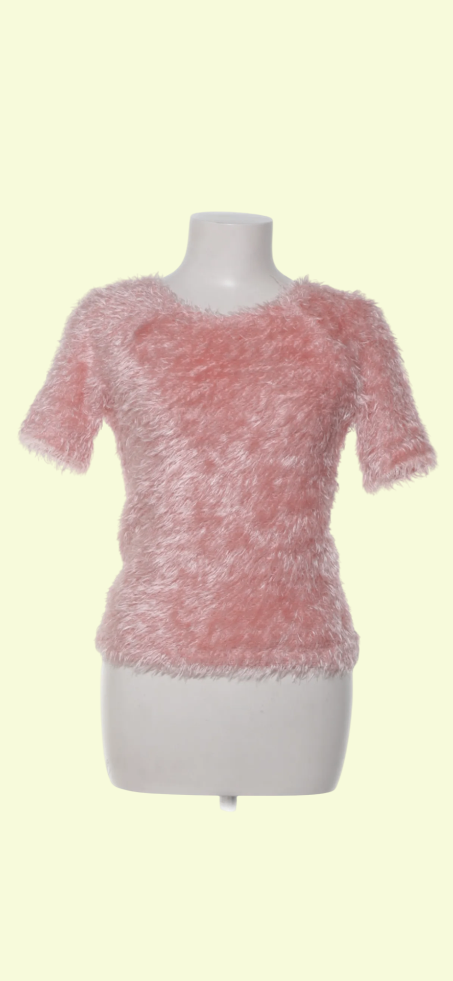 TOPSHOP Teddy T-Shirt Pink Gr.: S