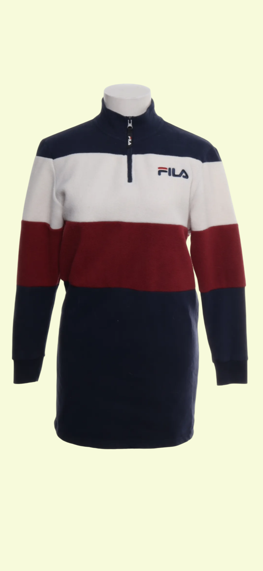 FILA Pullover(weiß, rot, dunkelblau)Gr.: XS
