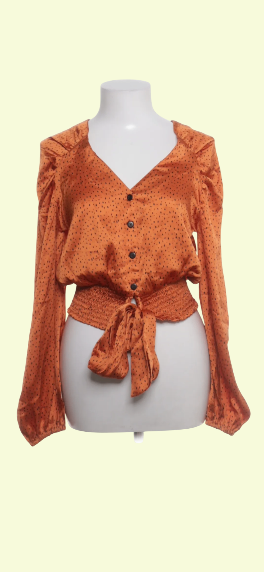 TOPSHOP Bluse Orange Gr.: S