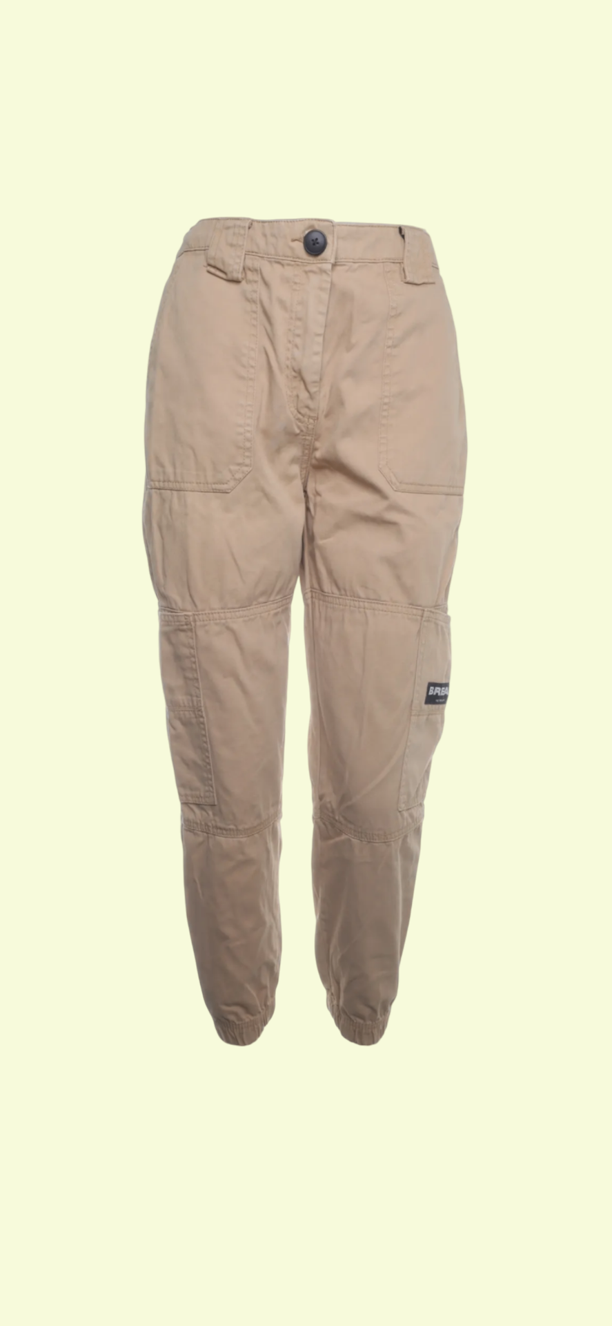 Bershka Cargo Hose Beige Gr.: 38