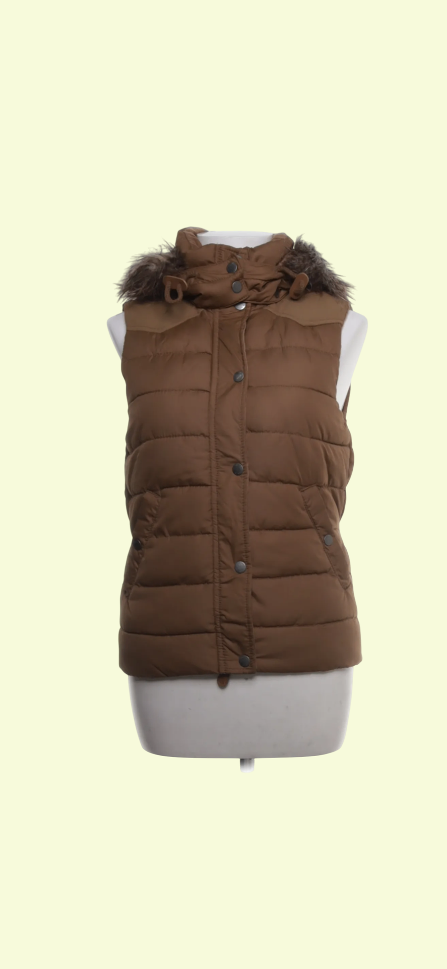 H&M Weste Braun Gr.: XS