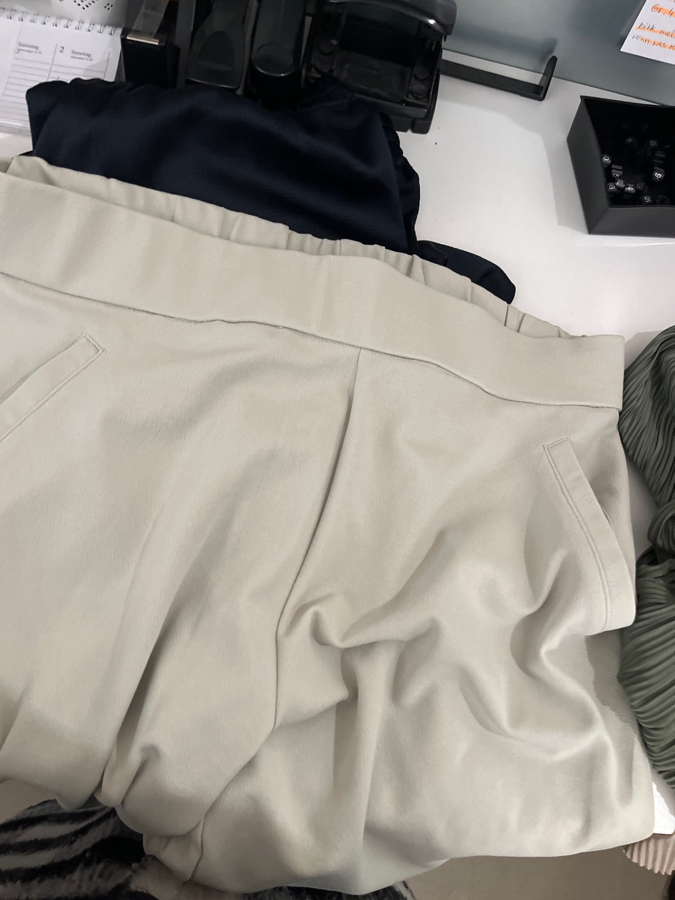 JDY Stoffhose Hellgrün Gr.: XXL