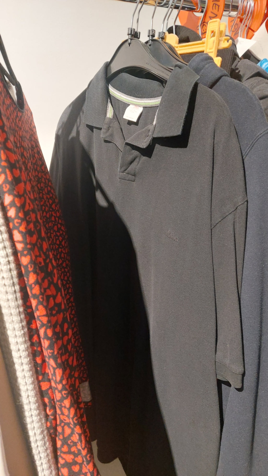 S.Oliver Poloshirt Schwarz Gr.: XXL